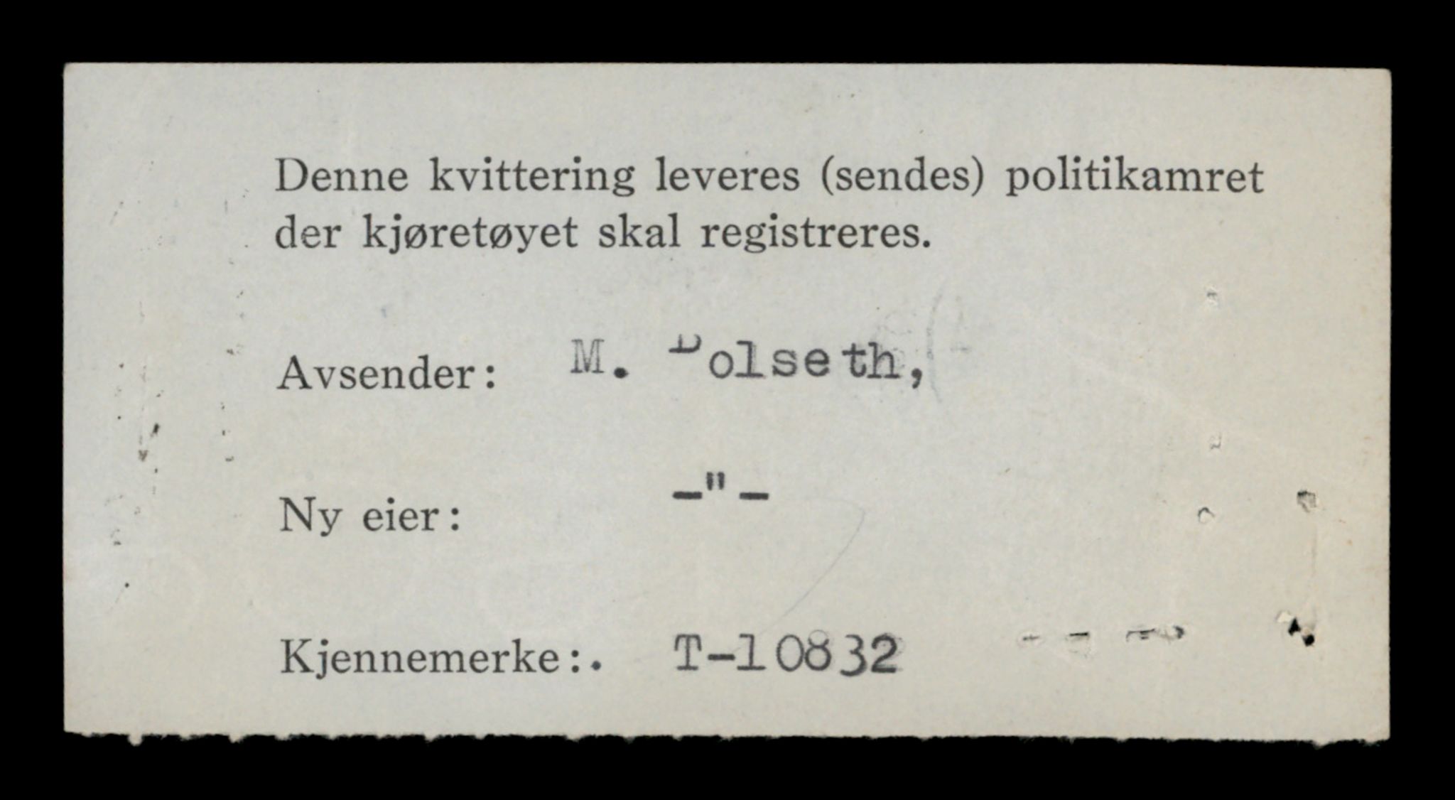 Møre og Romsdal vegkontor - Ålesund trafikkstasjon, AV/SAT-A-4099/F/Fe/L0024: Registreringskort for kjøretøy T 10810 - T 10930, 1927-1998, p. 664