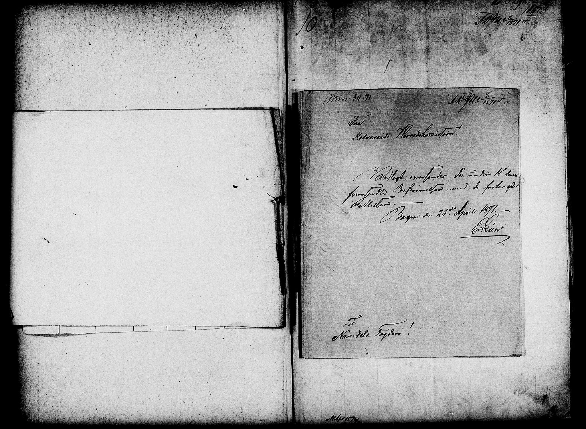 Matrikkelrevisjonen av 1863, AV/RA-S-1530/F/Fe/L0363: Kolvereid (Foldereid), 1863