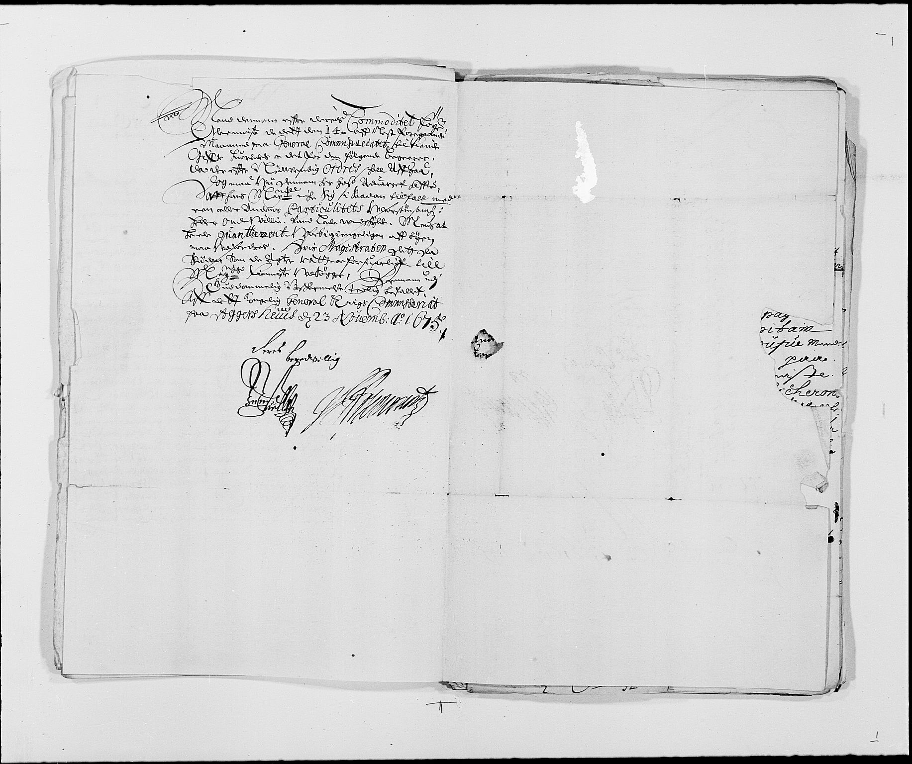 Rentekammeret inntil 1814, Reviderte regnskaper, Byregnskaper, RA/EA-4066/R/Re/L0058: [E3] Kontribusjonsregnskap (med Bragernes og Strømsø), 1675-1679, p. 366
