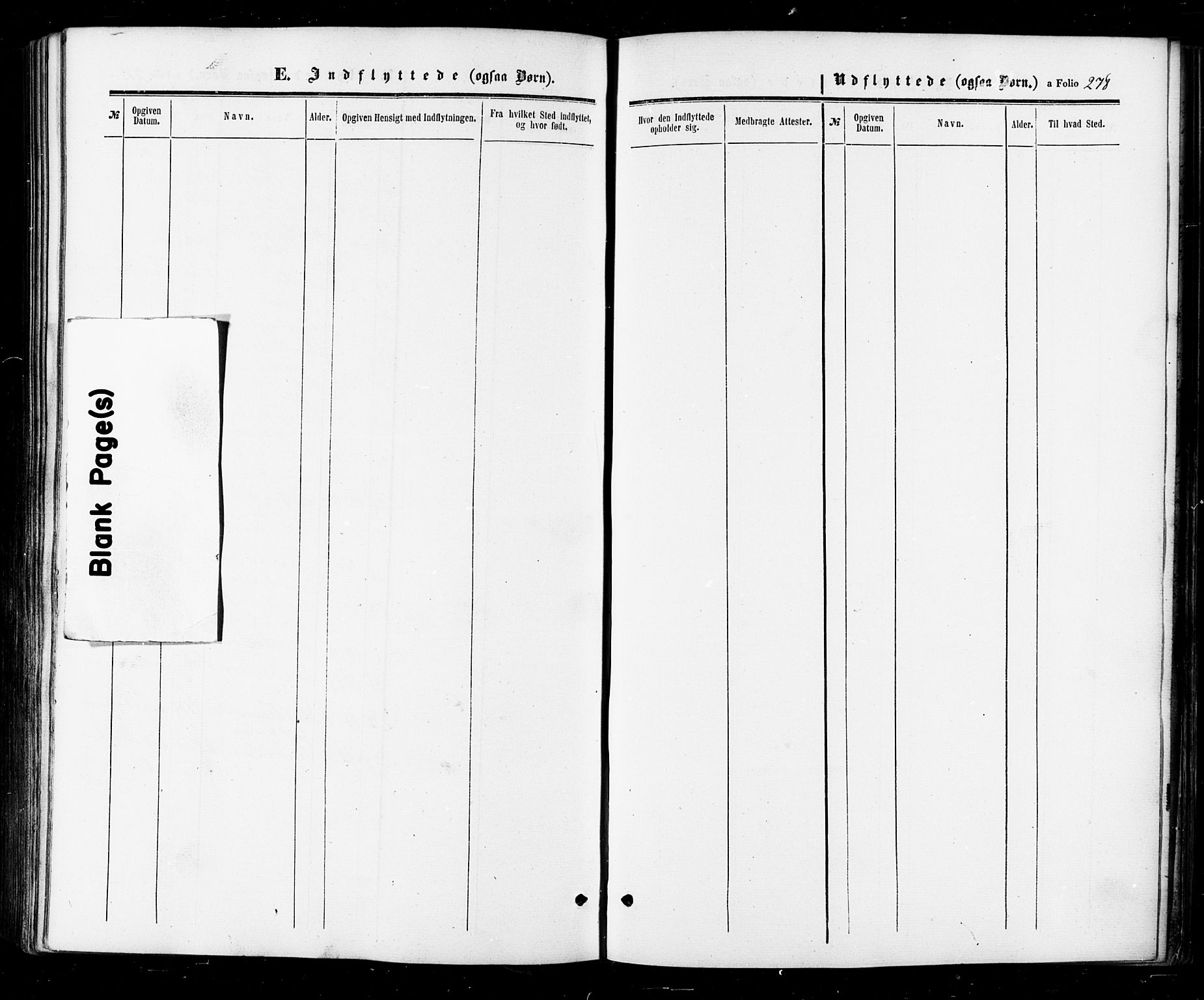 Ministerialprotokoller, klokkerbøker og fødselsregistre - Sør-Trøndelag, SAT/A-1456/674/L0870: Parish register (official) no. 674A02, 1861-1879, p. 278