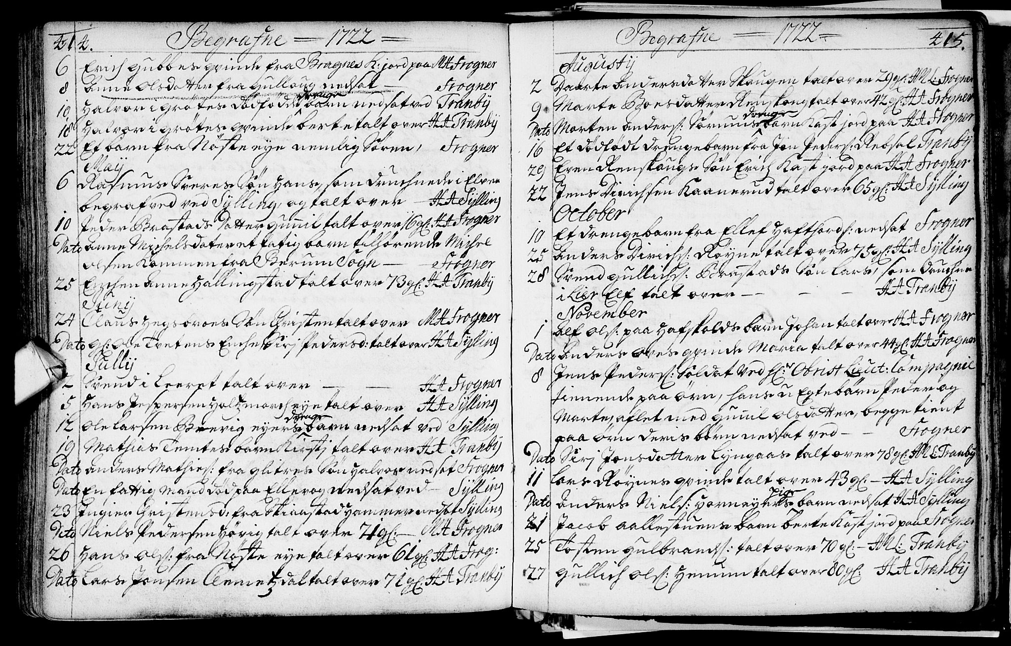 Lier kirkebøker, AV/SAKO-A-230/F/Fa/L0002: Parish register (official) no. I 2, 1701-1726, p. 414-415