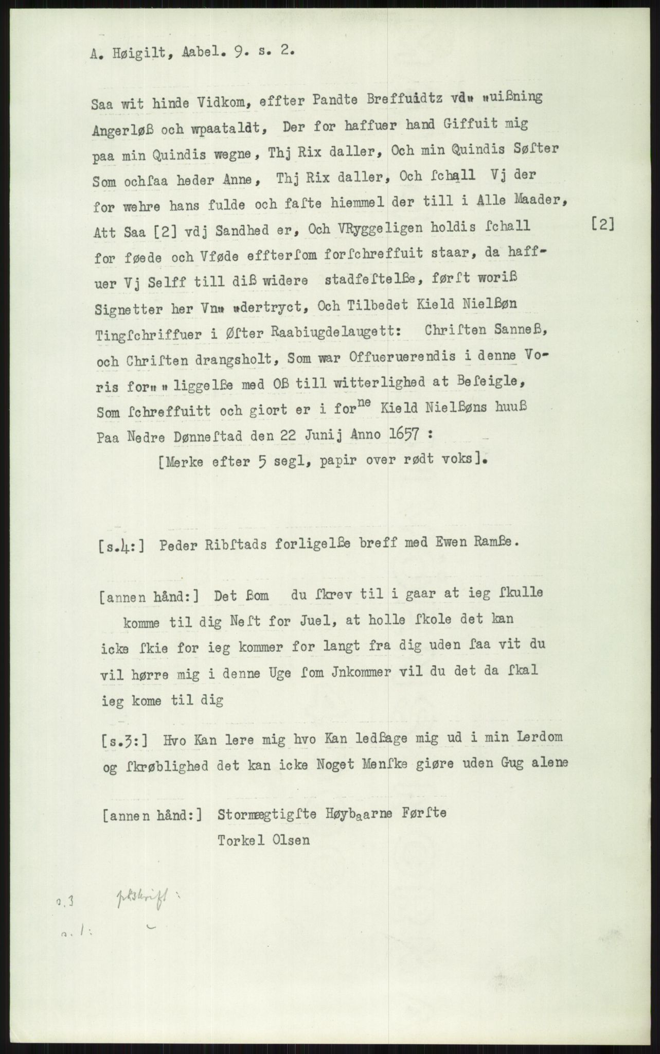 Samlinger til kildeutgivelse, Diplomavskriftsamlingen, AV/RA-EA-4053/H/Ha, p. 3296