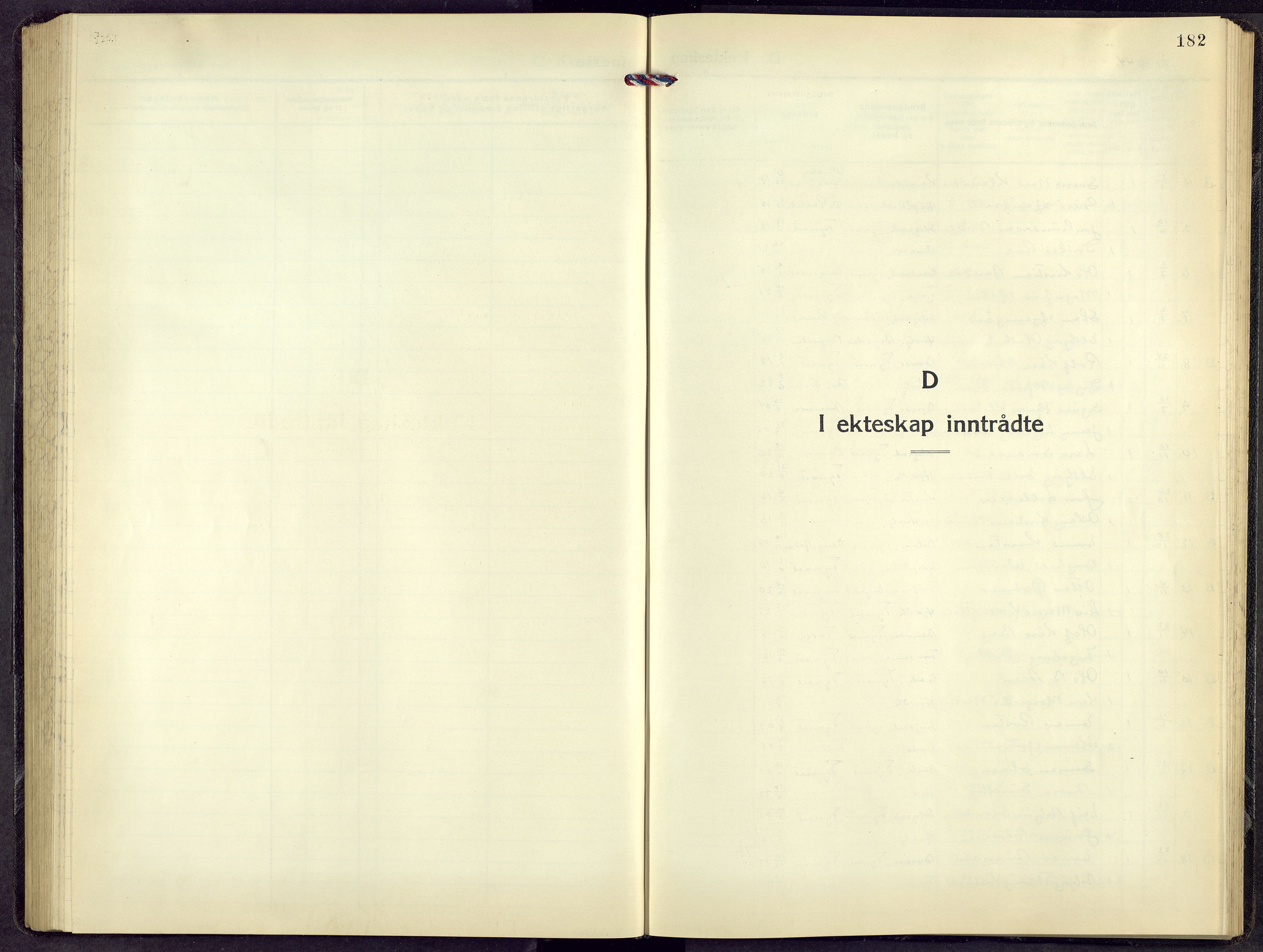 Tynset prestekontor, SAH/PREST-058/H/Ha/Hab/L0014: Parish register (copy) no. 14, 1944-1960, p. 182