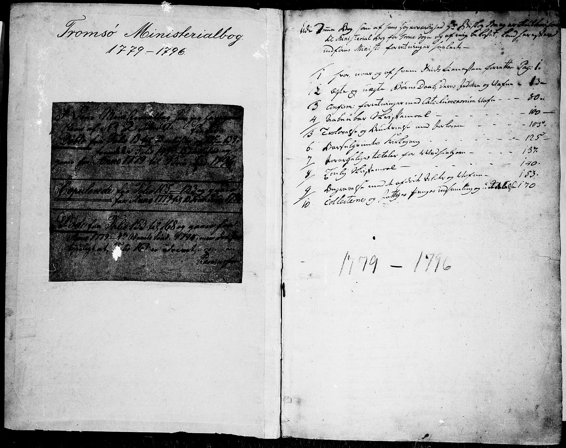 Tromsø sokneprestkontor/stiftsprosti/domprosti, AV/SATØ-S-1343/G/Ga/L0003kirke: Parish register (official) no. 3, 1779-1796