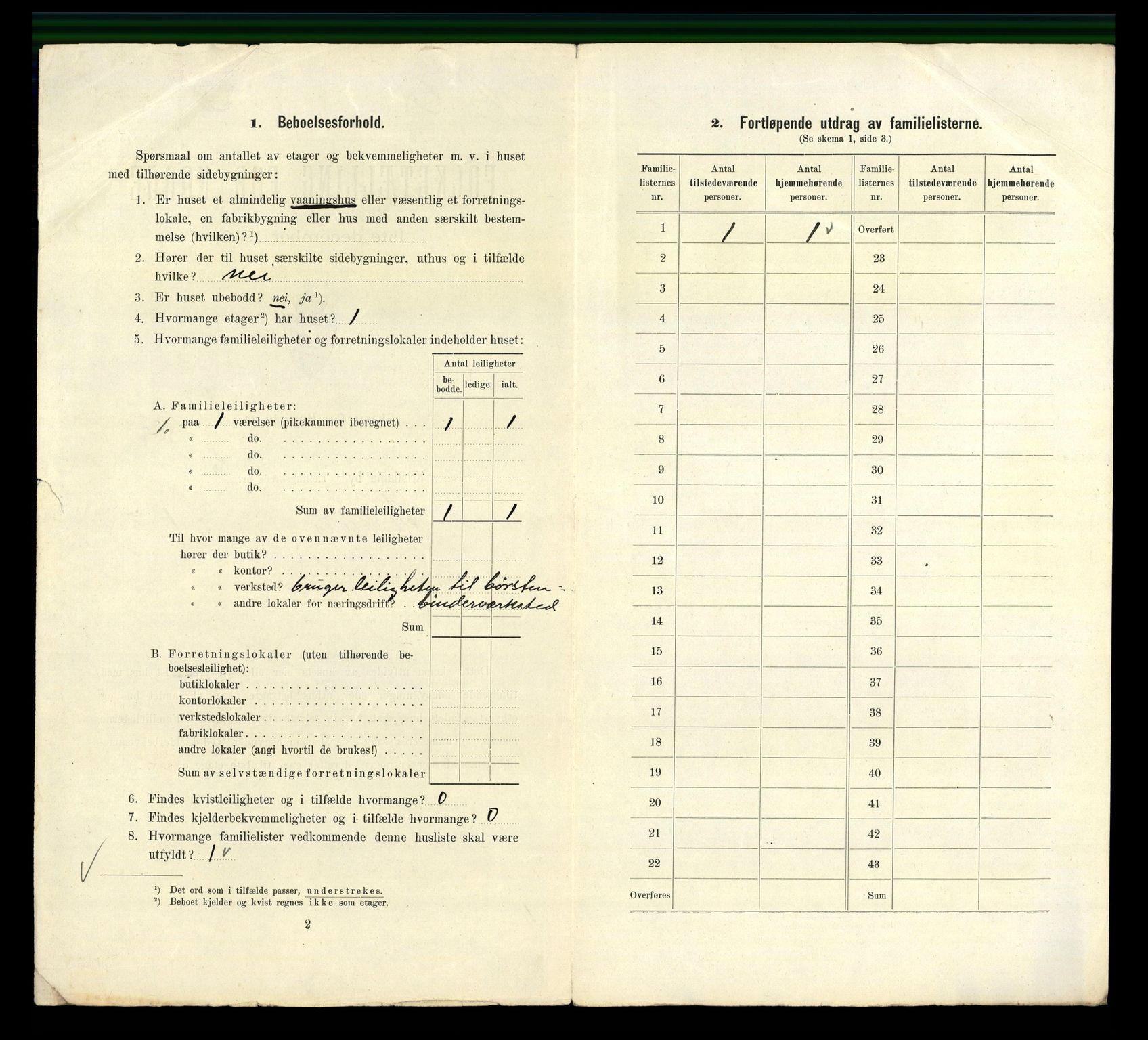 RA, 1910 census for Kristiania, 1910, p. 103434