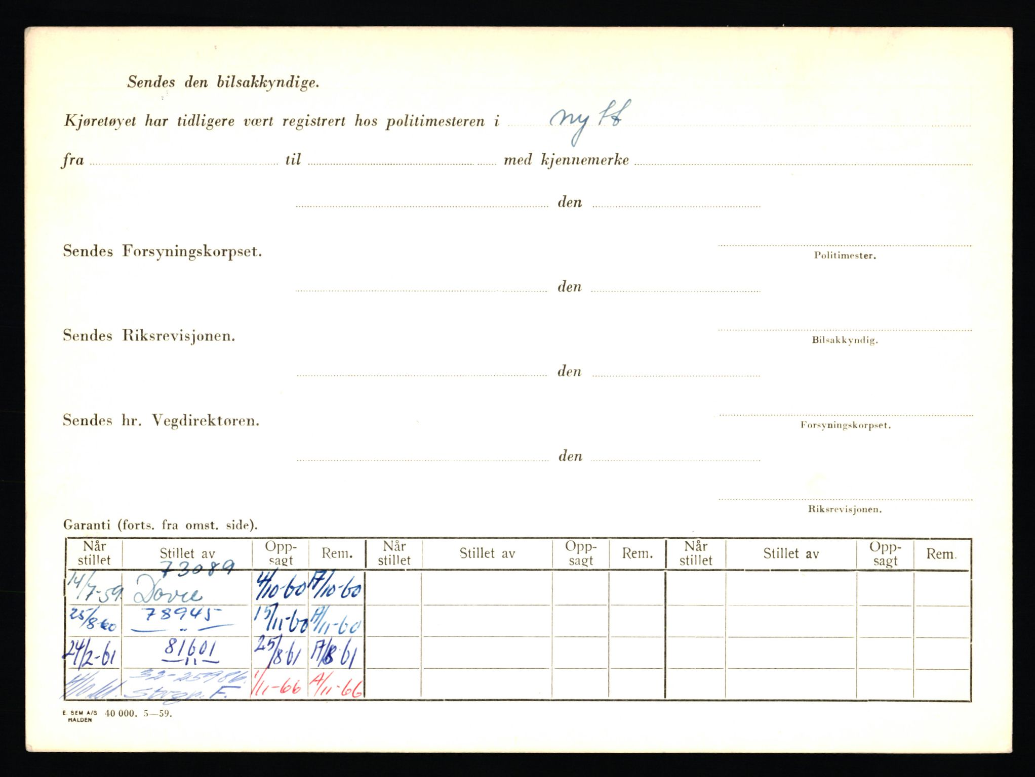 Stavanger trafikkstasjon, SAST/A-101942/0/F/L0065: L-65400 - L-67649, 1930-1971, p. 1326