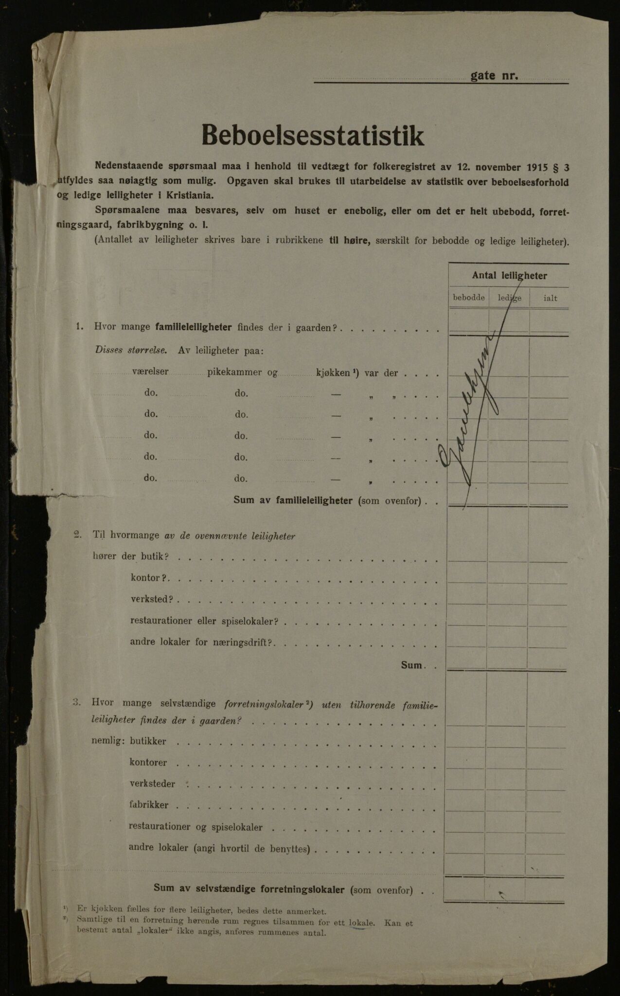 OBA, Municipal Census 1923 for Kristiania, 1923, p. 15103