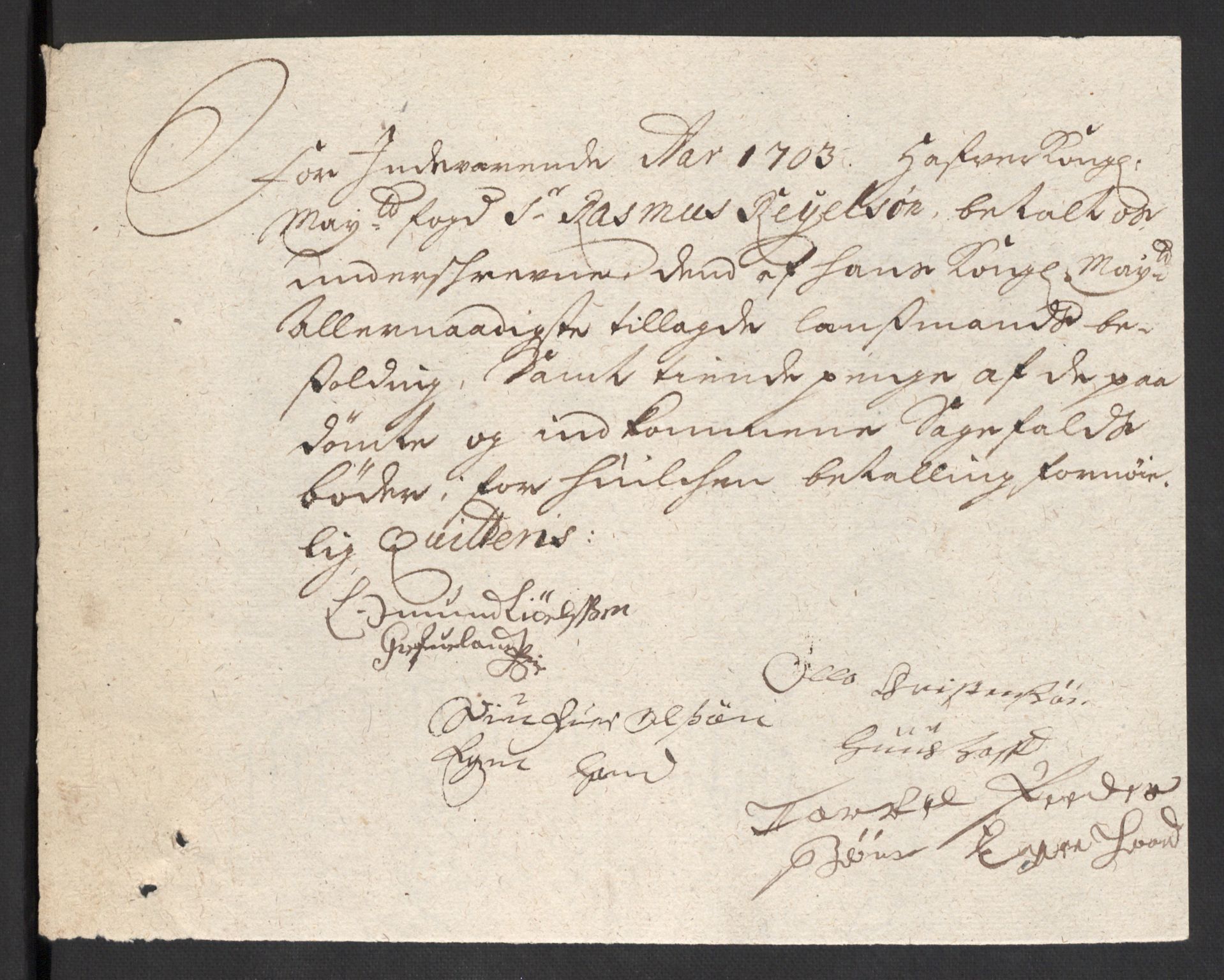 Rentekammeret inntil 1814, Reviderte regnskaper, Fogderegnskap, RA/EA-4092/R40/L2447: Fogderegnskap Råbyggelag, 1703-1705, p. 80