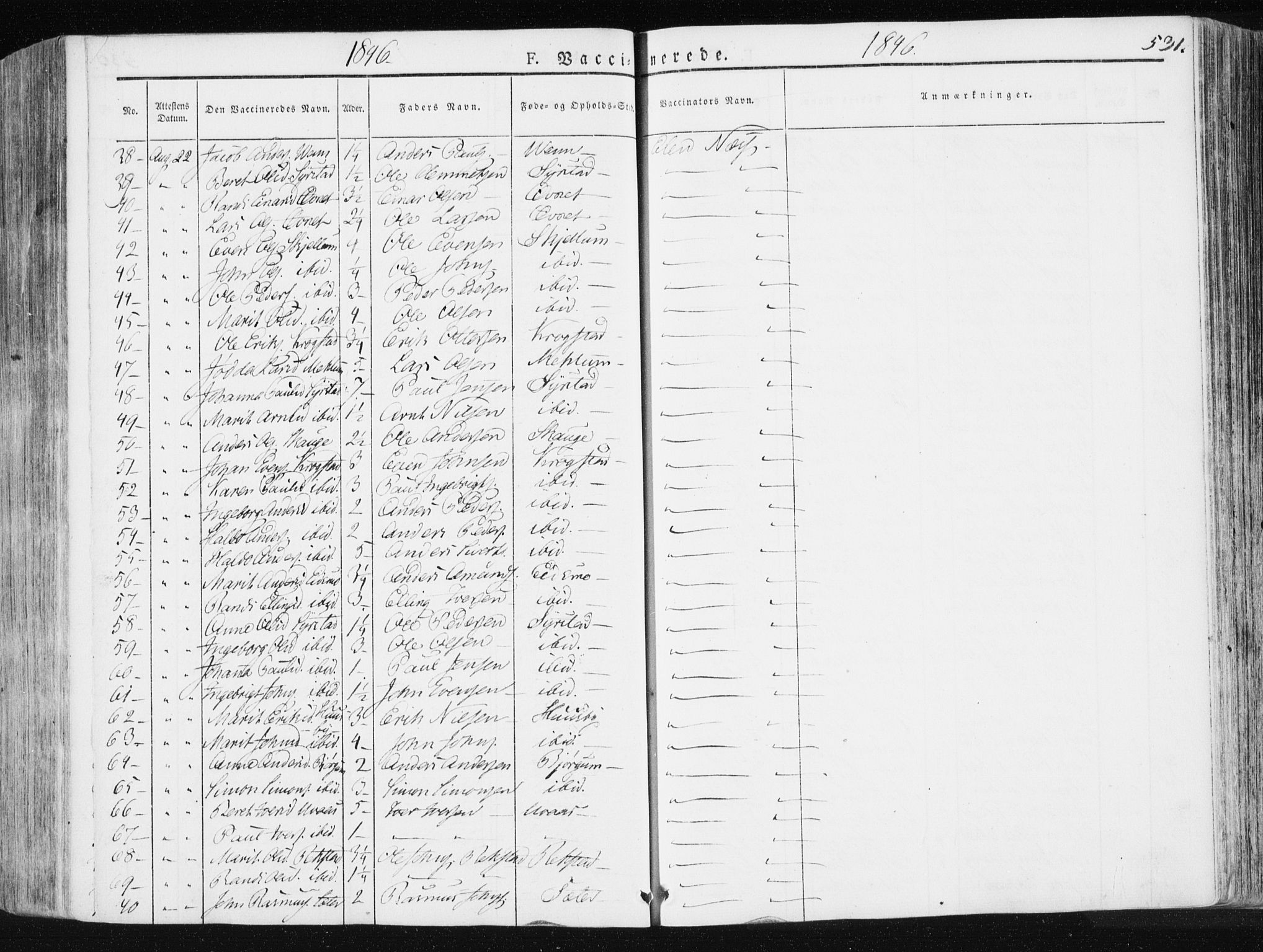 Ministerialprotokoller, klokkerbøker og fødselsregistre - Sør-Trøndelag, AV/SAT-A-1456/665/L0771: Parish register (official) no. 665A06, 1830-1856, p. 531