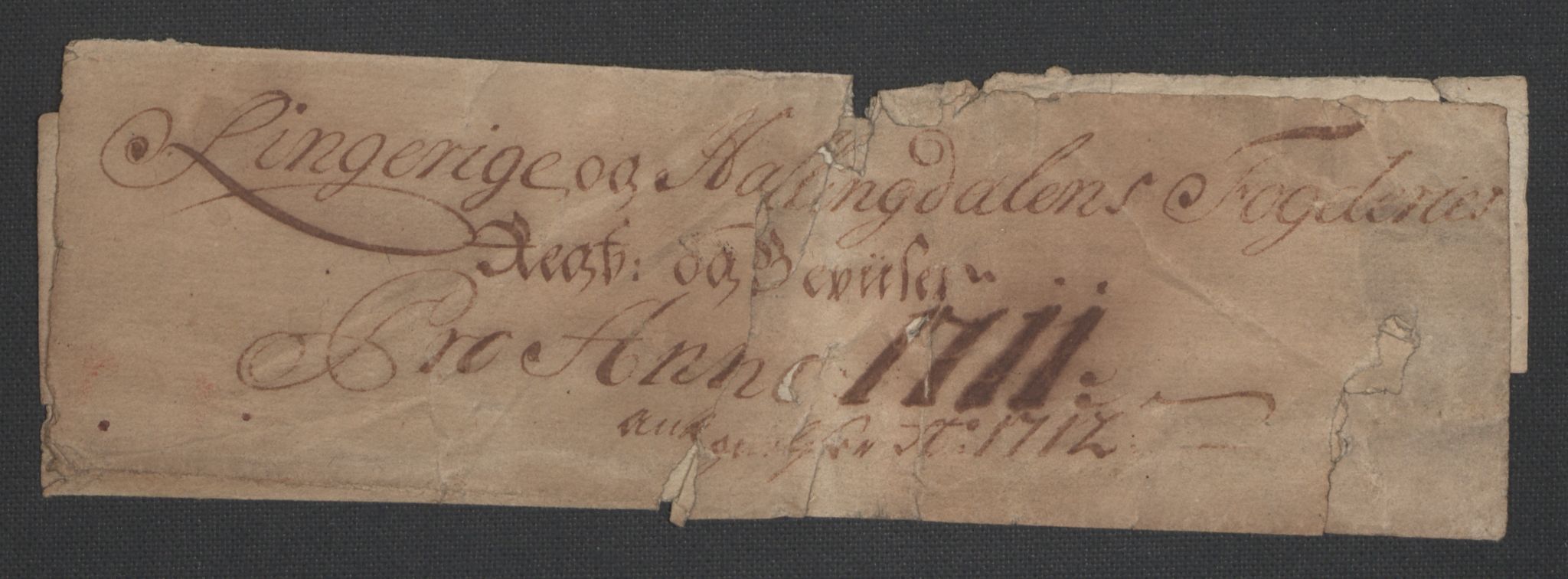 Rentekammeret inntil 1814, Reviderte regnskaper, Fogderegnskap, AV/RA-EA-4092/R23/L1469: Fogderegnskap Ringerike og Hallingdal, 1711, p. 4