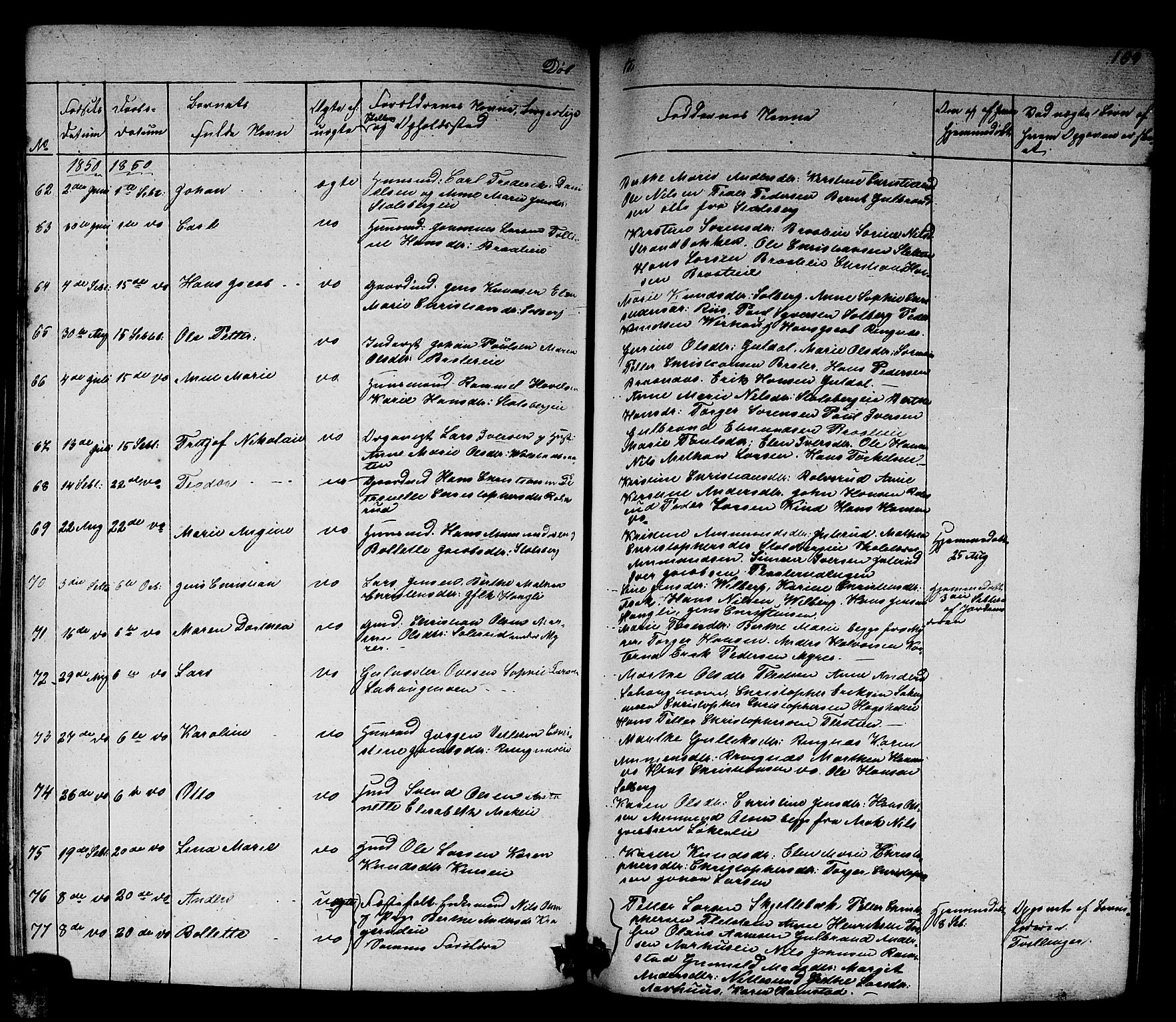 Skedsmo prestekontor Kirkebøker, SAO/A-10033a/G/Ga/L0001: Parish register (copy) no. I 1, 1830-1854, p. 159