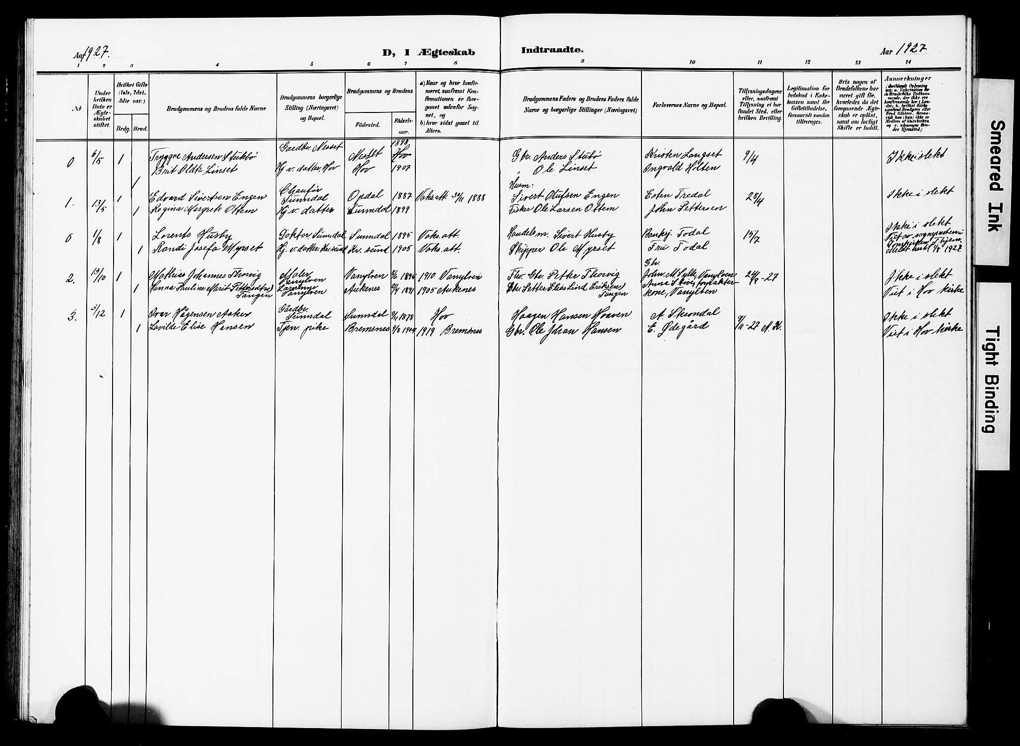 Ministerialprotokoller, klokkerbøker og fødselsregistre - Møre og Romsdal, AV/SAT-A-1454/590/L1017: Parish register (copy) no. 590C02, 1869-1931