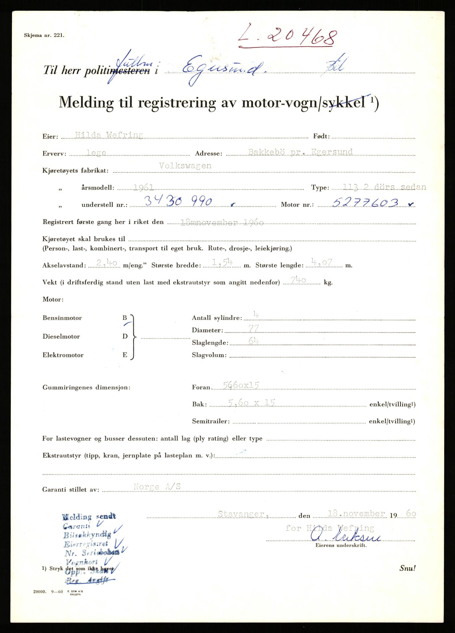 Stavanger trafikkstasjon, AV/SAST-A-101942/0/F/L0036: L-20000 - L-20499, 1930-1971, p. 1787