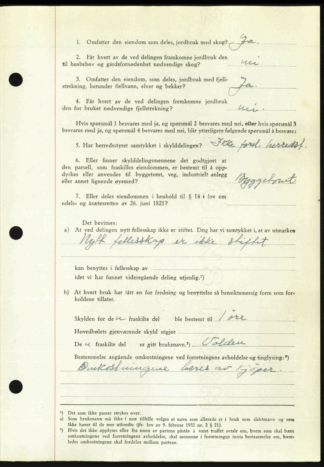 Romsdal sorenskriveri, SAT/A-4149/1/2/2C: Mortgage book no. A24, 1947-1947, Diary no: : 2585/1947