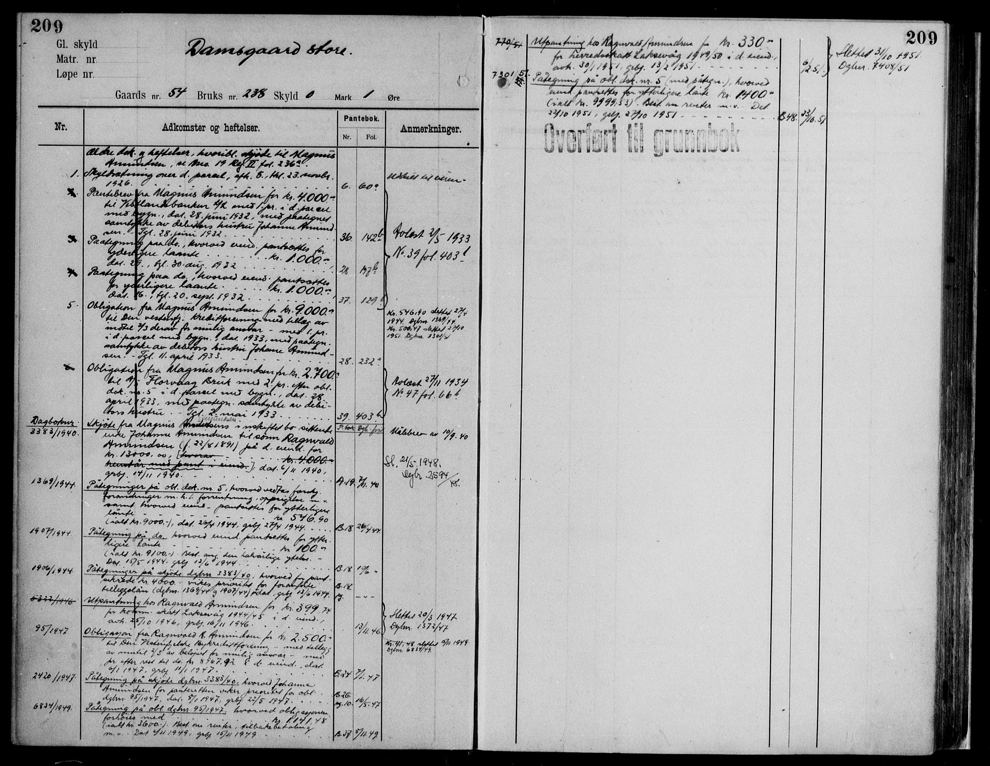 Midhordland sorenskriveri, AV/SAB-A-3001/1/G/Ga/Gab/L0116: Mortgage register no. II.A.b.116, p. 209