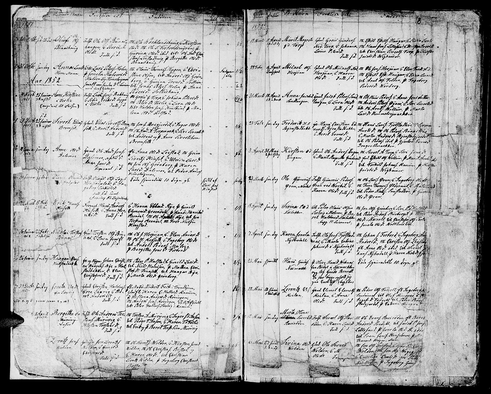 Ministerialprotokoller, klokkerbøker og fødselsregistre - Sør-Trøndelag, SAT/A-1456/616/L0422: Parish register (copy) no. 616C05, 1850-1888, p. 6