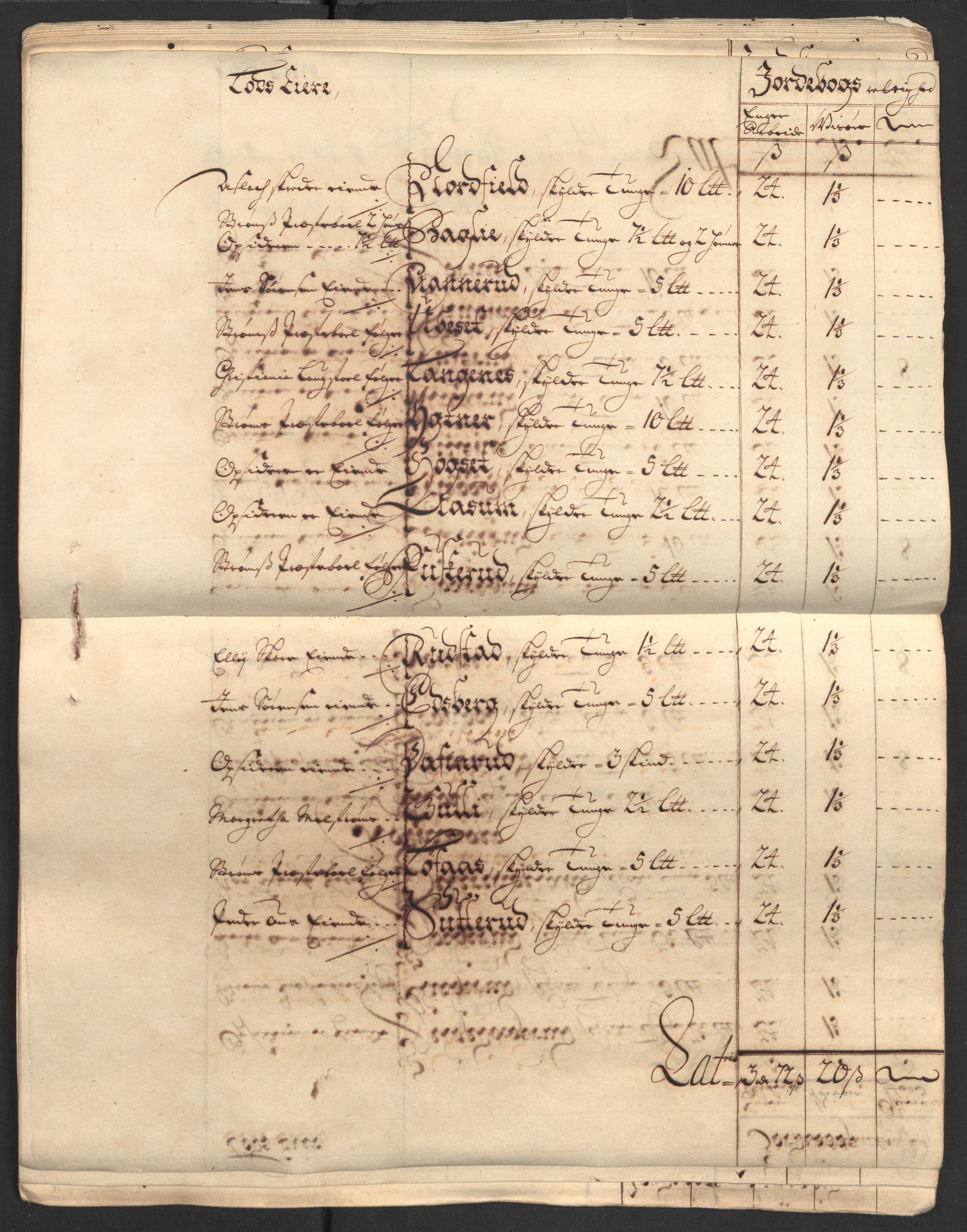 Rentekammeret inntil 1814, Reviderte regnskaper, Fogderegnskap, AV/RA-EA-4092/R13/L0844: Fogderegnskap Solør, Odal og Østerdal, 1707, p. 35