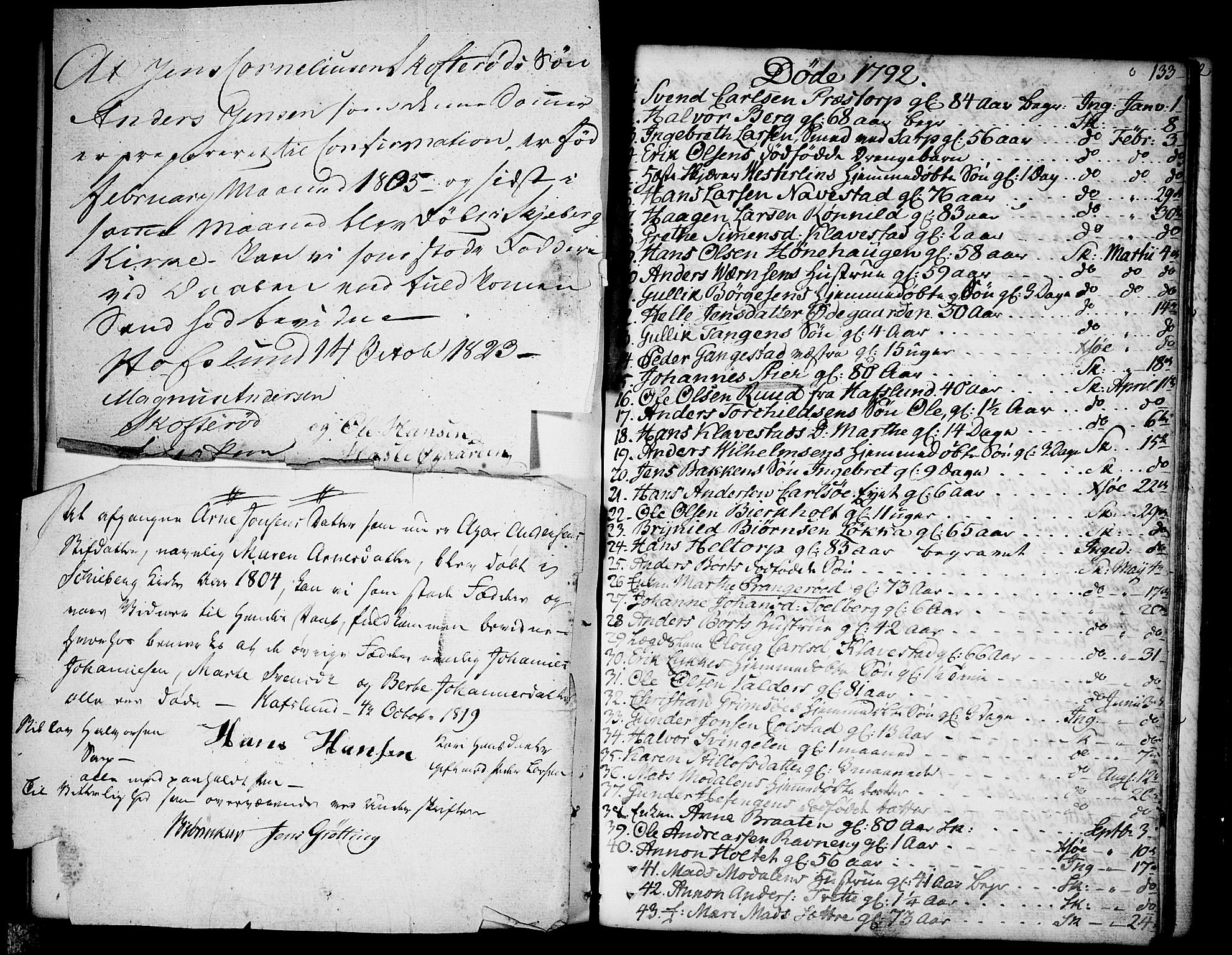 Skjeberg prestekontor Kirkebøker, SAO/A-10923/F/Fa/L0003: Parish register (official) no. I 3, 1792-1814, p. 133