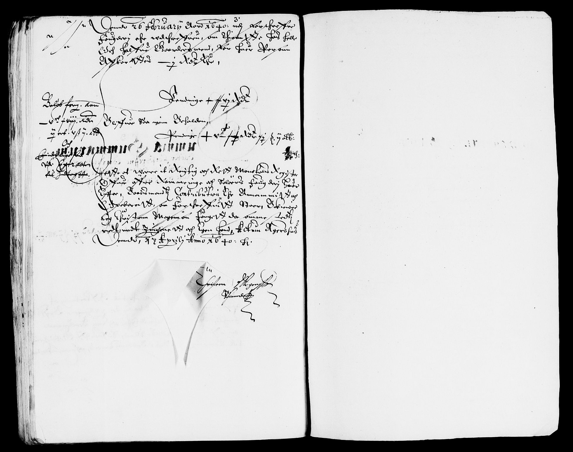 Rentekammeret inntil 1814, Reviderte regnskaper, Lensregnskaper, AV/RA-EA-5023/R/Rb/Rba/L0149: Akershus len, 1639-1640