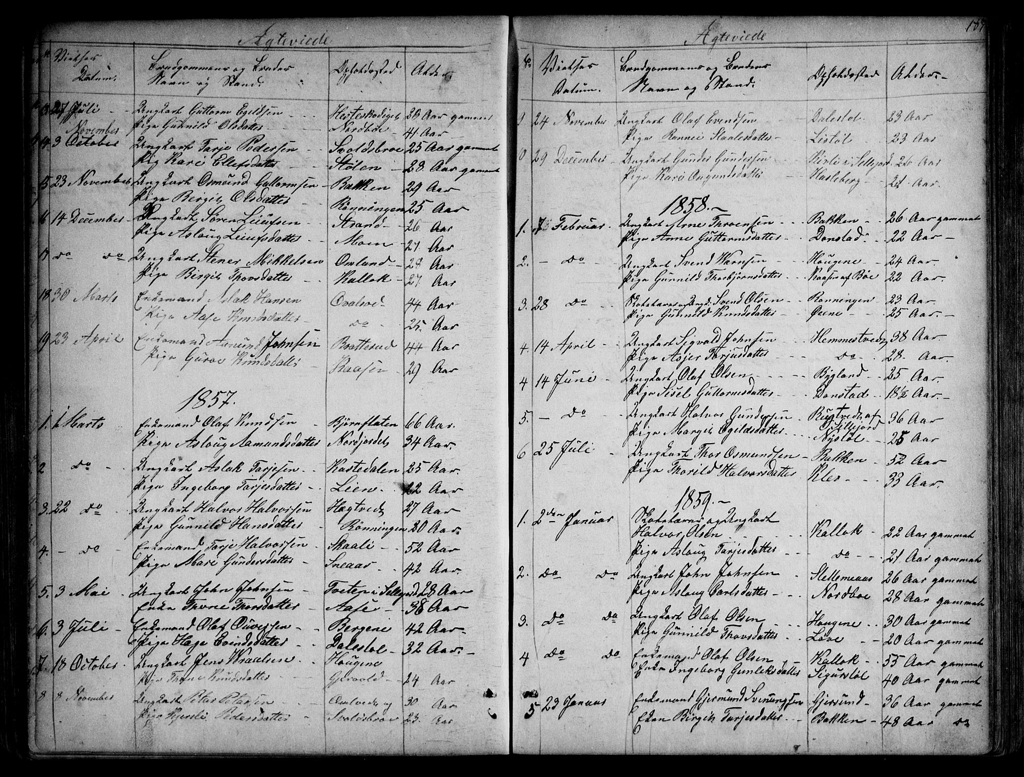 Kviteseid kirkebøker, AV/SAKO-A-276/G/Gb/L0002: Parish register (copy) no. II 2, 1850-1892, p. 183