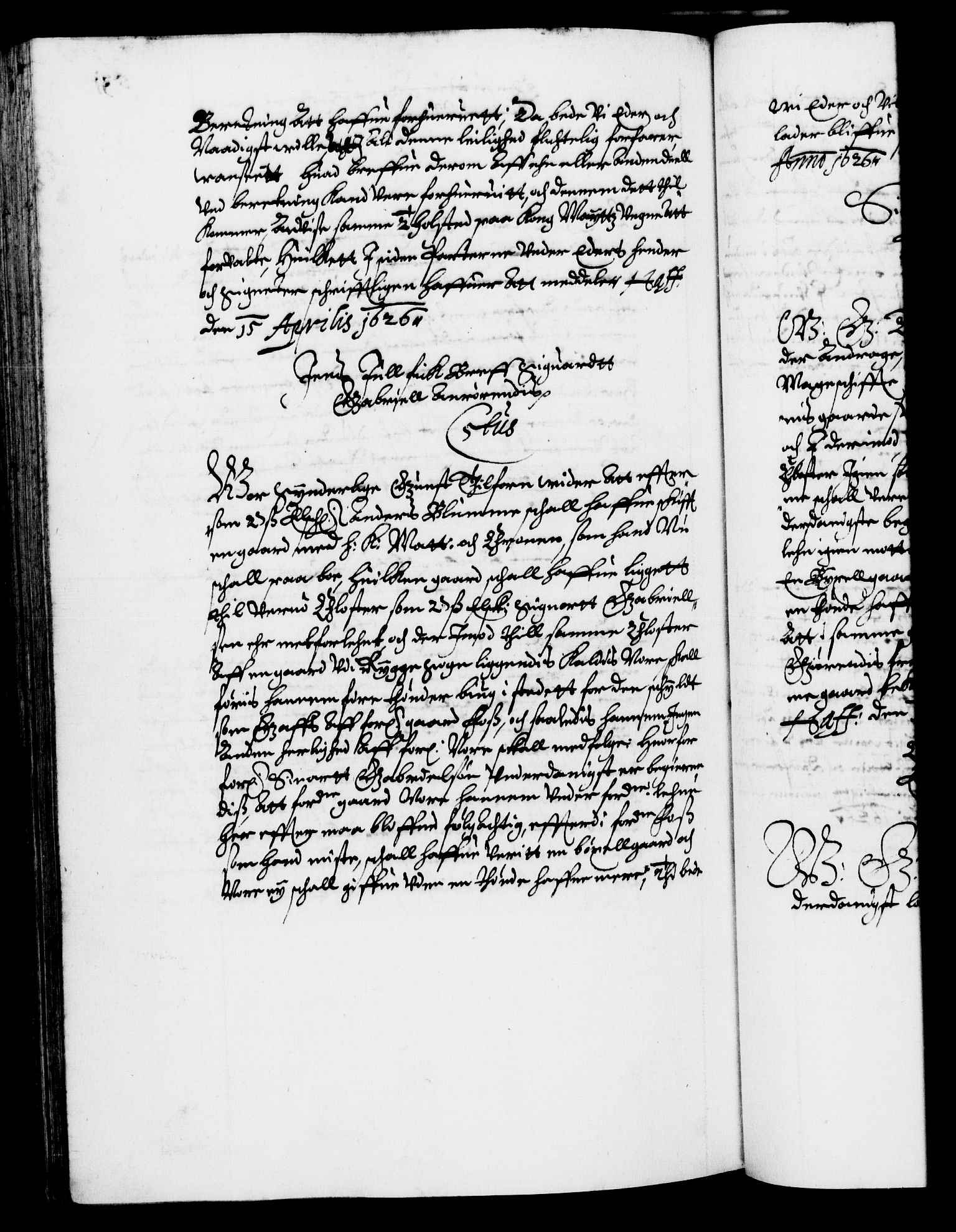 Danske Kanselli 1572-1799, AV/RA-EA-3023/F/Fc/Fca/Fcab/L0004: Norske tegnelser (mikrofilm), 1617-1627, p. 531b