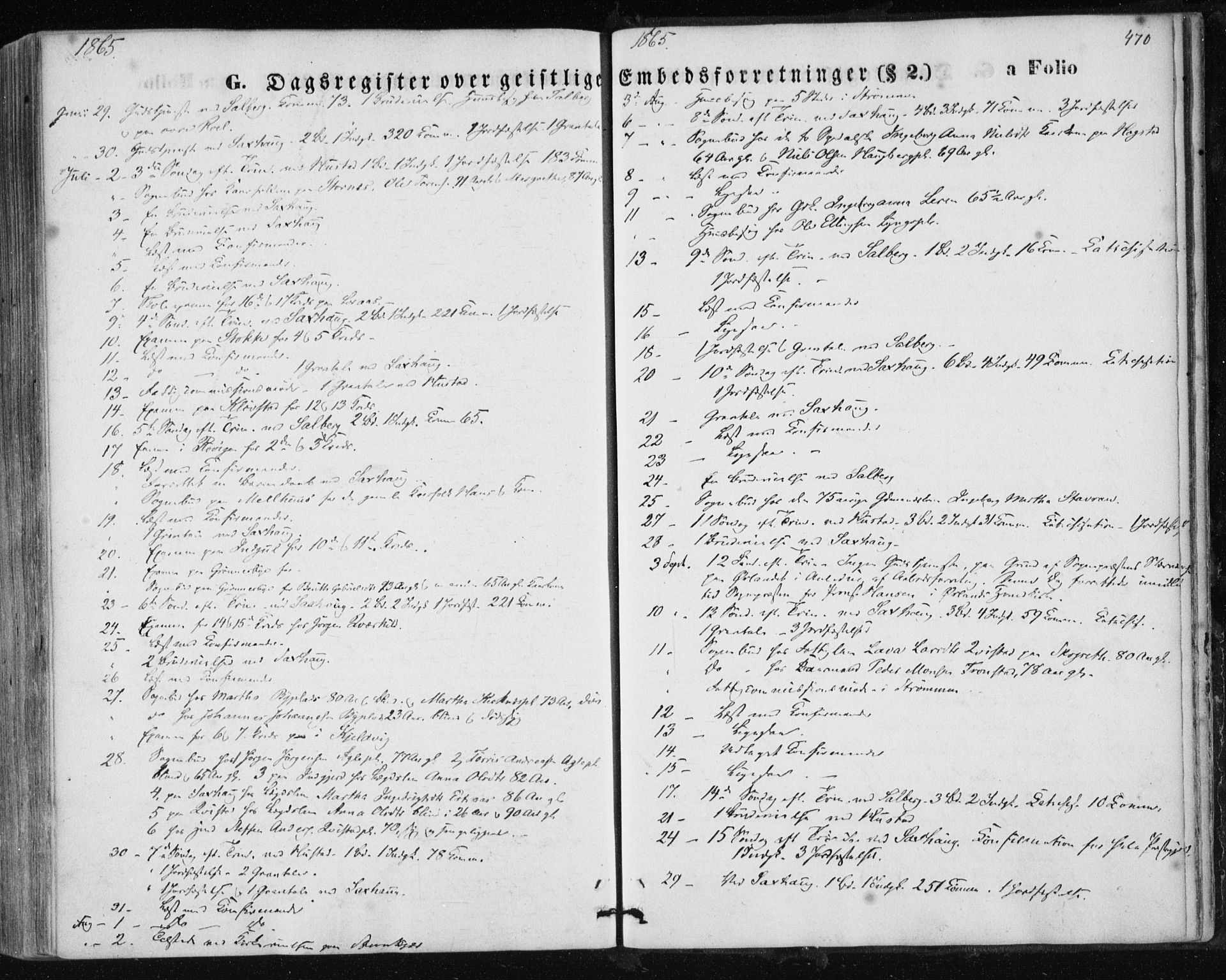 Ministerialprotokoller, klokkerbøker og fødselsregistre - Nord-Trøndelag, AV/SAT-A-1458/730/L0283: Parish register (official) no. 730A08, 1855-1865, p. 470