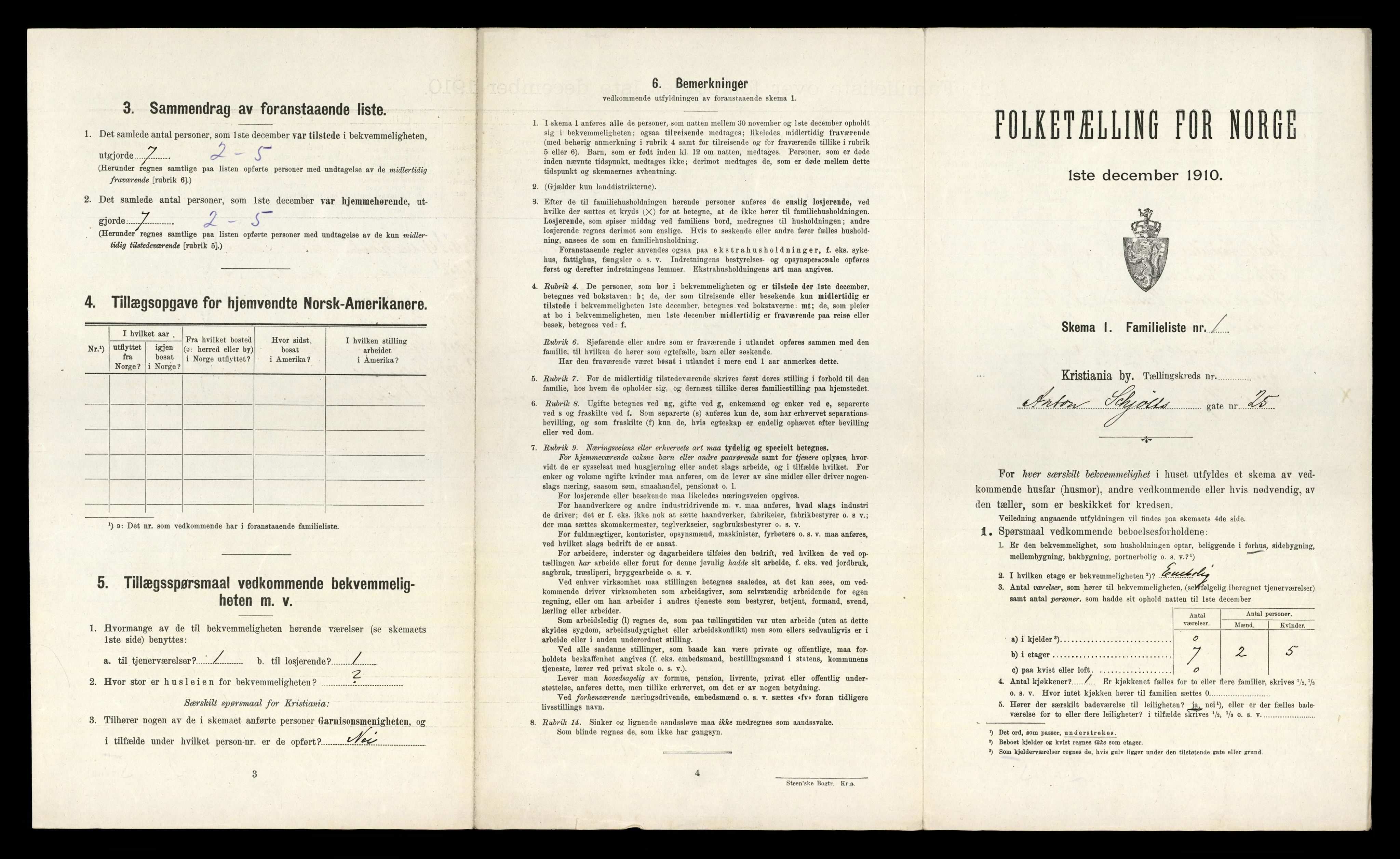 RA, 1910 census for Kristiania, 1910, p. 2571