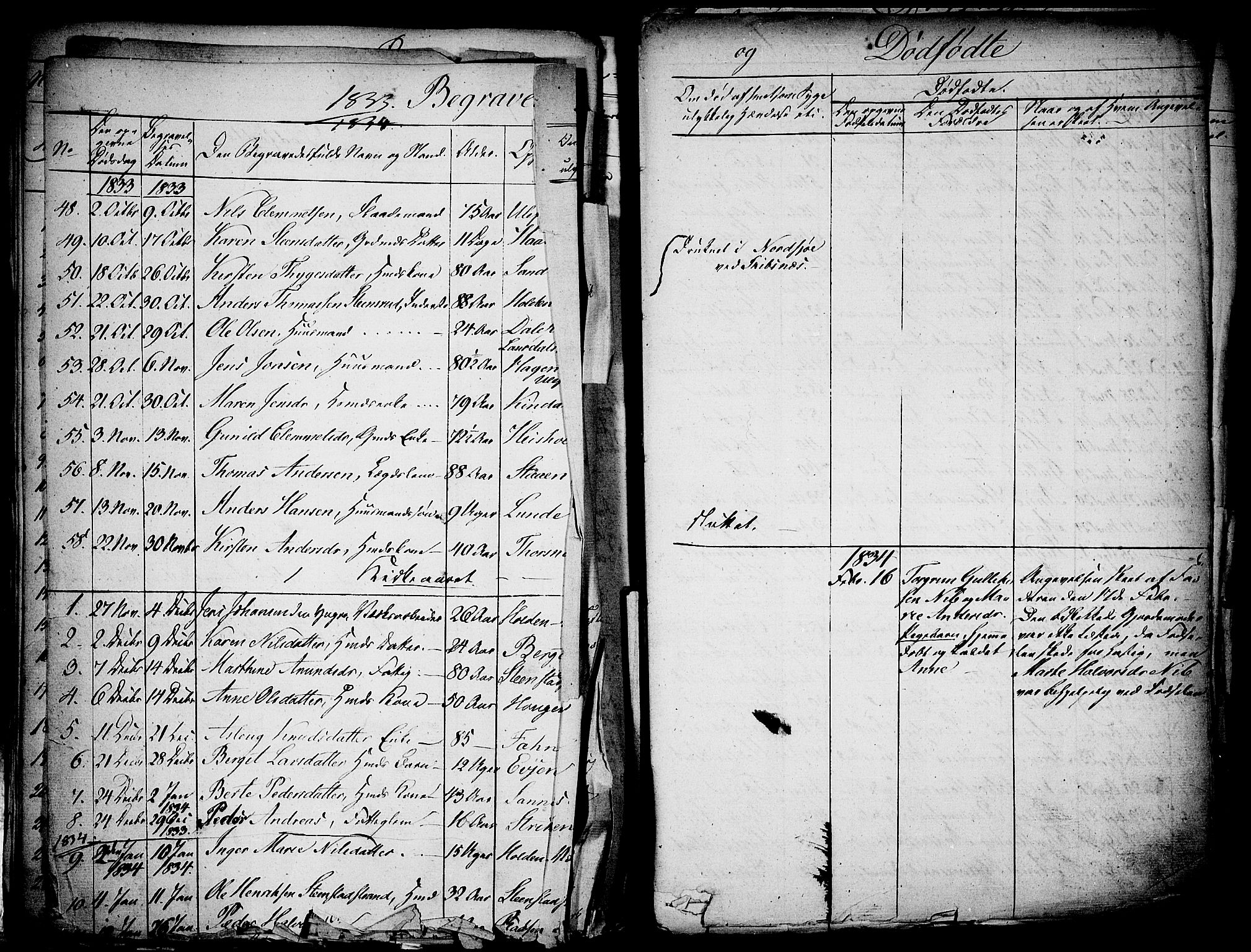Holla kirkebøker, SAKO/A-272/F/Fa/L0004: Parish register (official) no. 4, 1830-1848, p. 363