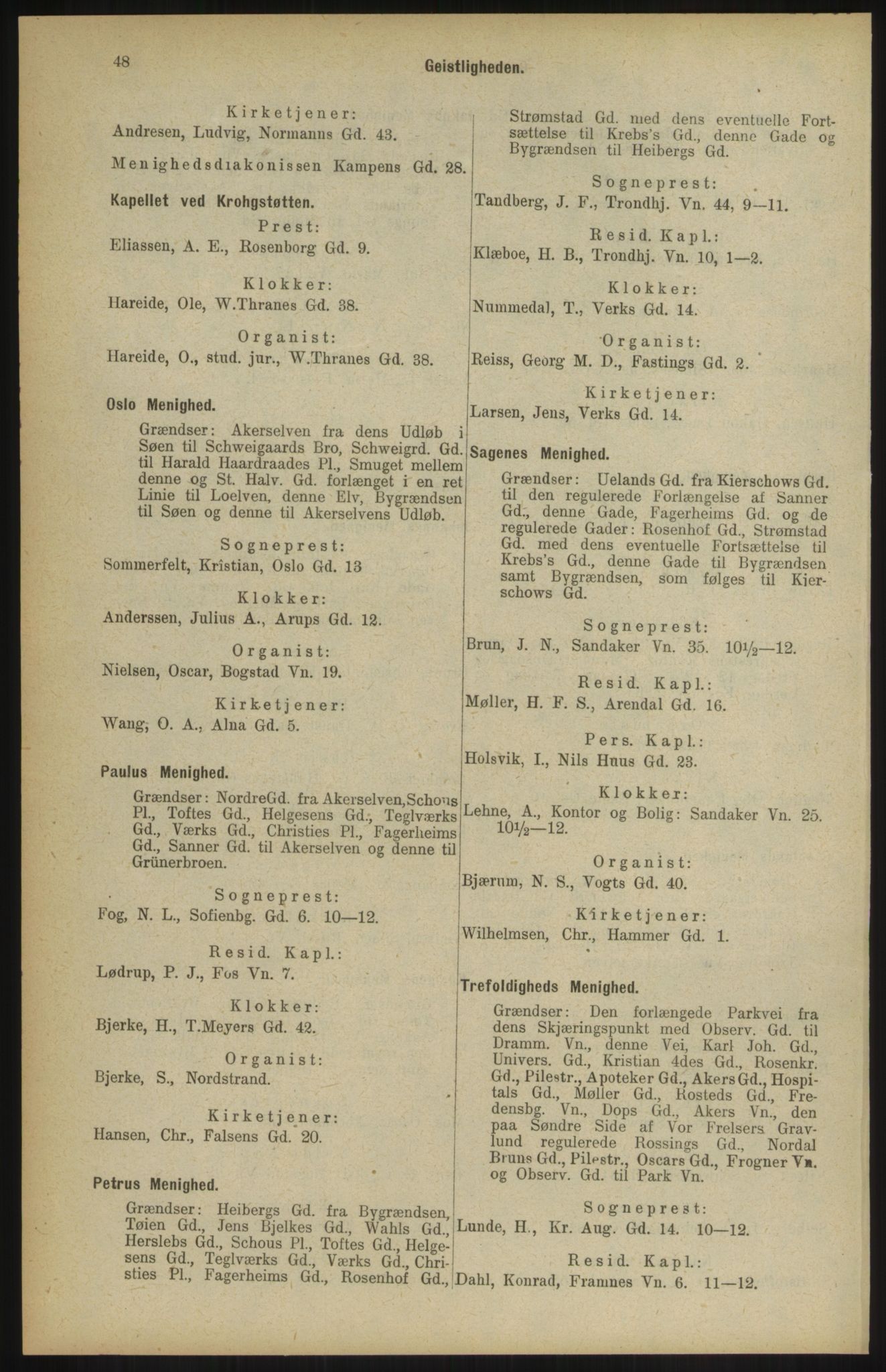 Kristiania/Oslo adressebok, PUBL/-, 1904, p. 48