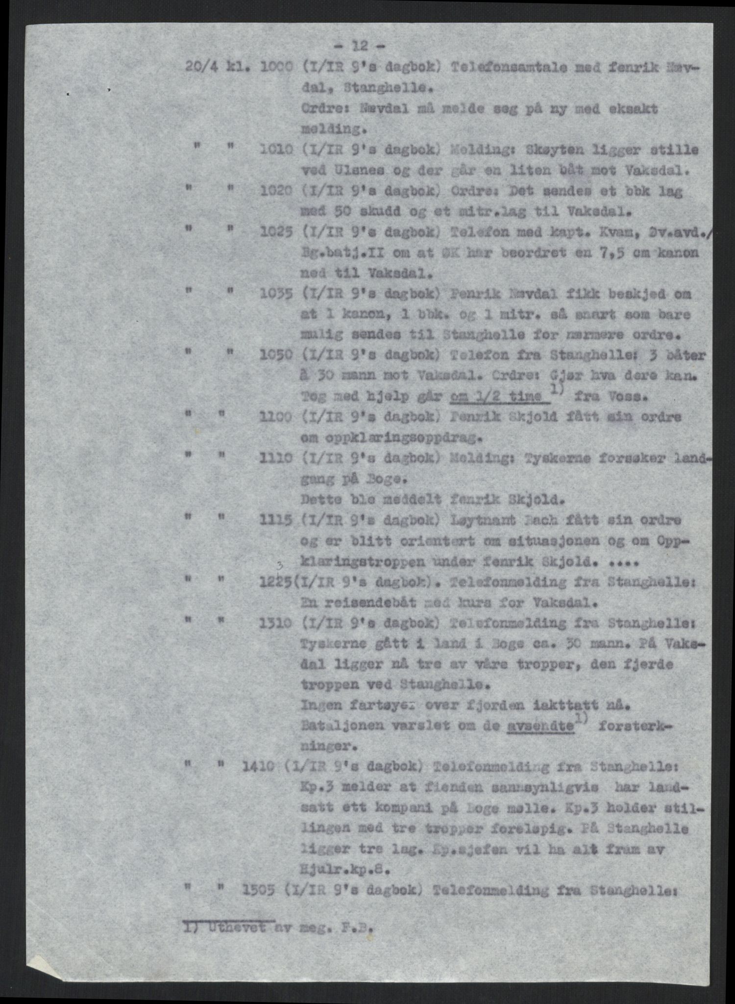 Forsvaret, Forsvarets krigshistoriske avdeling, RA/RAFA-2017/Y/Yb/L0100: II-C-11-401-402  -  4. Divisjon., 1940-1962, p. 351