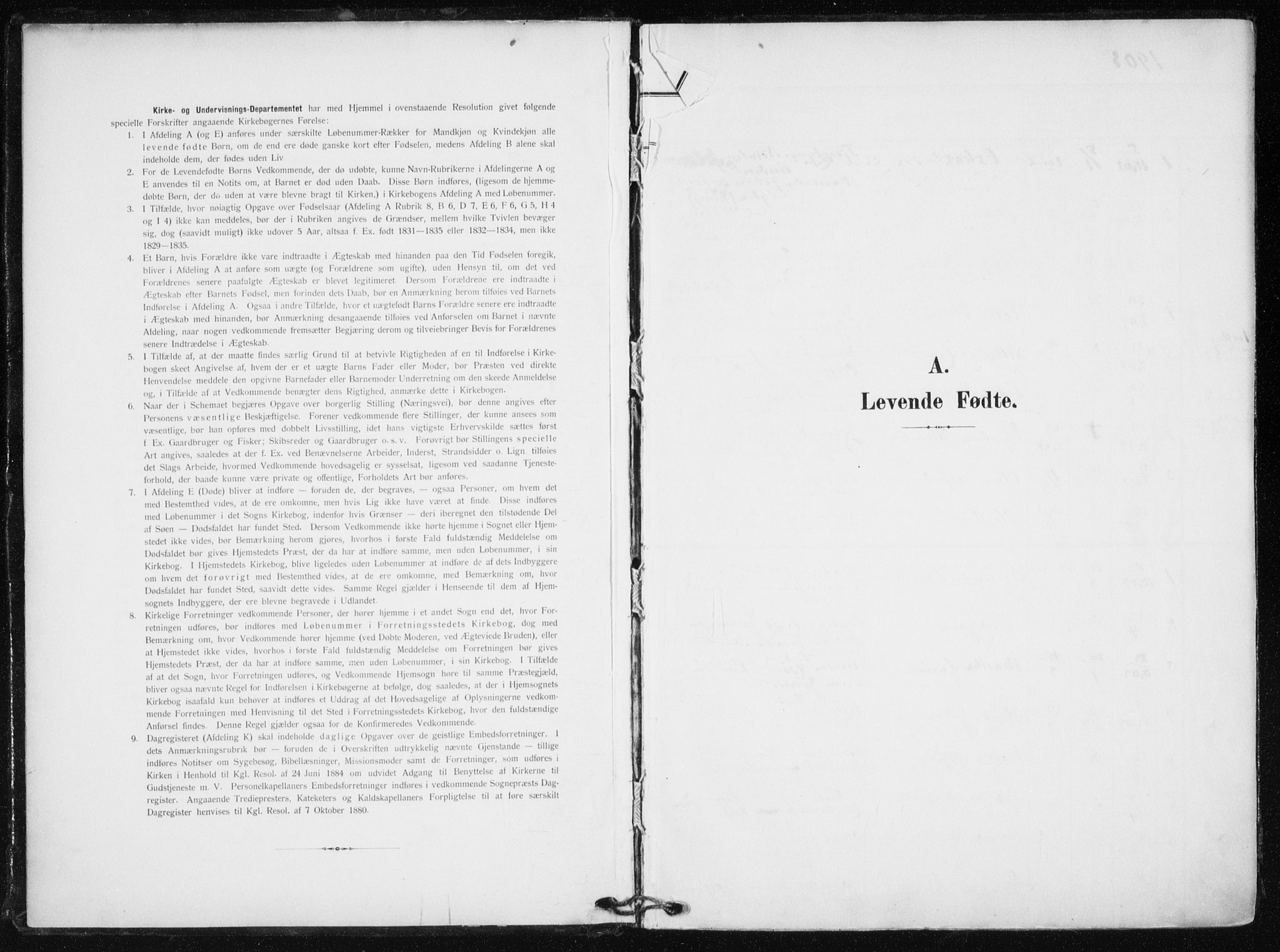 Tranøy sokneprestkontor, SATØ/S-1313/I/Ia/Iaa/L0012kirke: Parish register (official) no. 12, 1905-1918