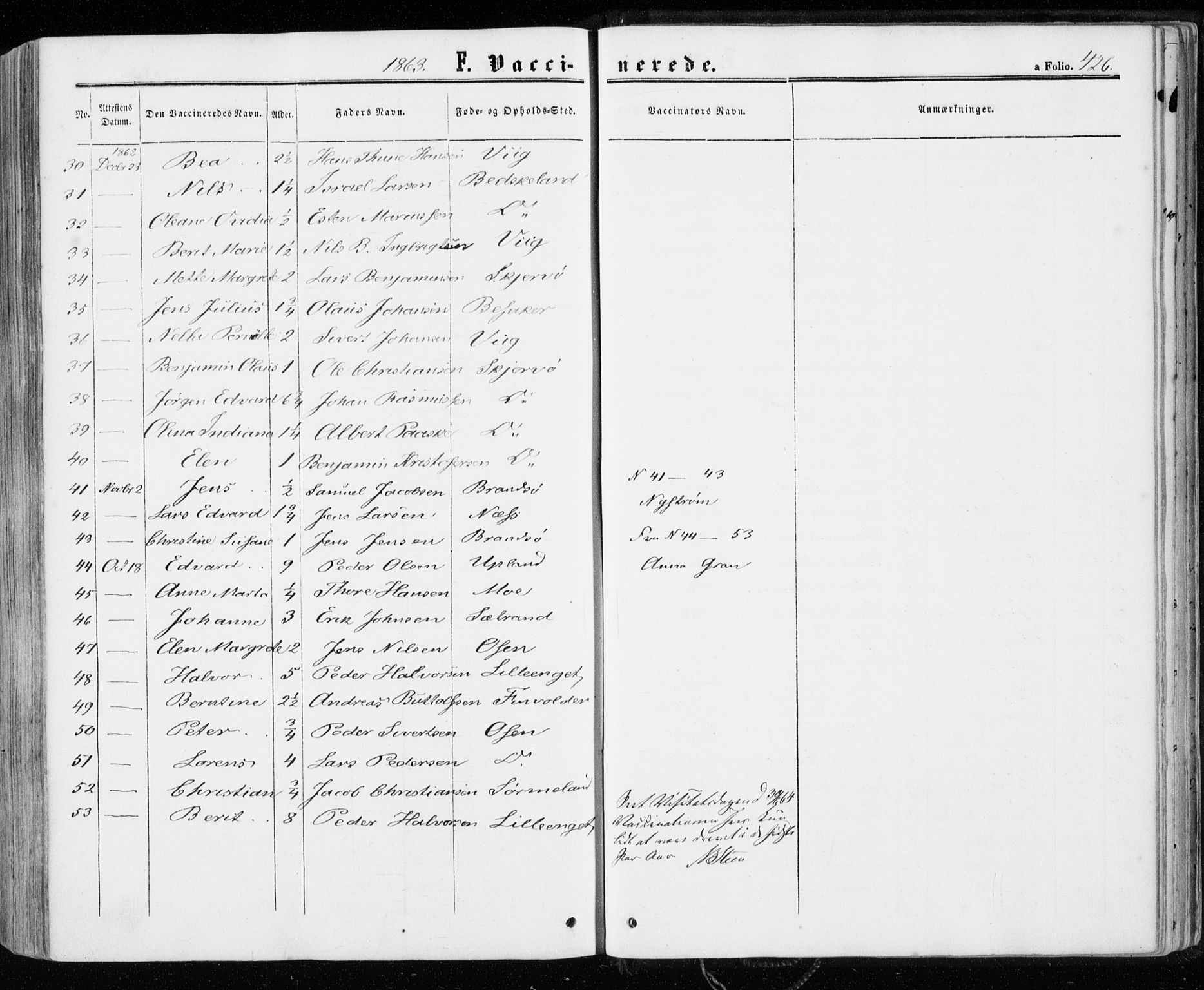 Ministerialprotokoller, klokkerbøker og fødselsregistre - Sør-Trøndelag, SAT/A-1456/657/L0705: Parish register (official) no. 657A06, 1858-1867, p. 426