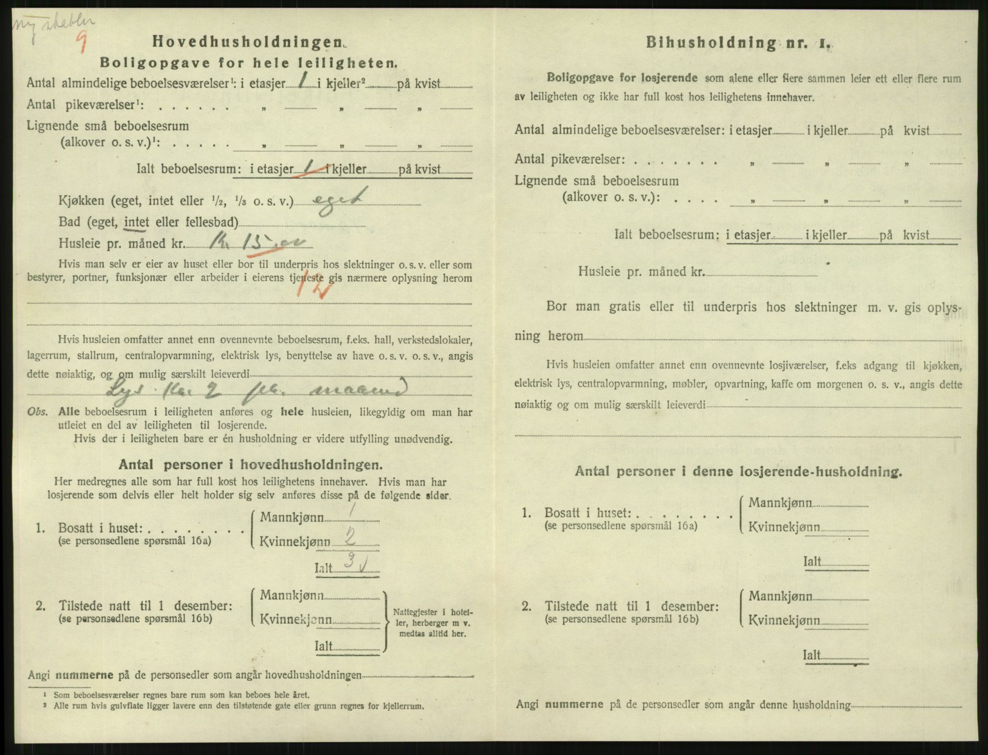 SAT, 1920 census for Namsos, 1920, p. 1744