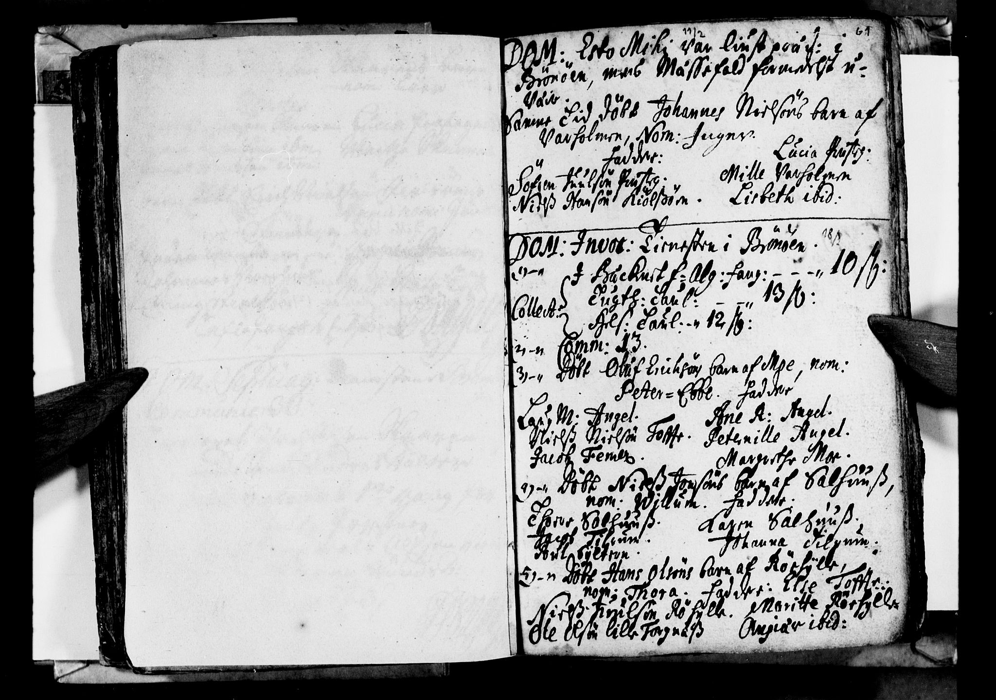 Ministerialprotokoller, klokkerbøker og fødselsregistre - Nordland, SAT/A-1459/813/L0194: Parish register (official) no. 813A04, 1719-1758, p. 61