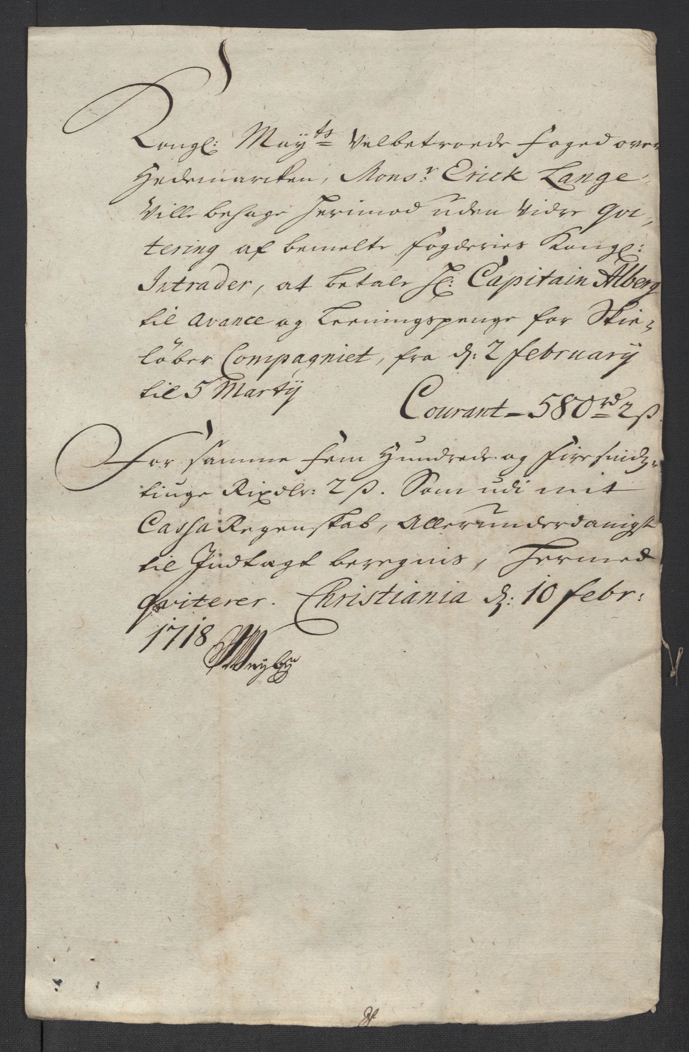 Rentekammeret inntil 1814, Reviderte regnskaper, Fogderegnskap, RA/EA-4092/R16/L1057: Fogderegnskap Hedmark, 1718, p. 360