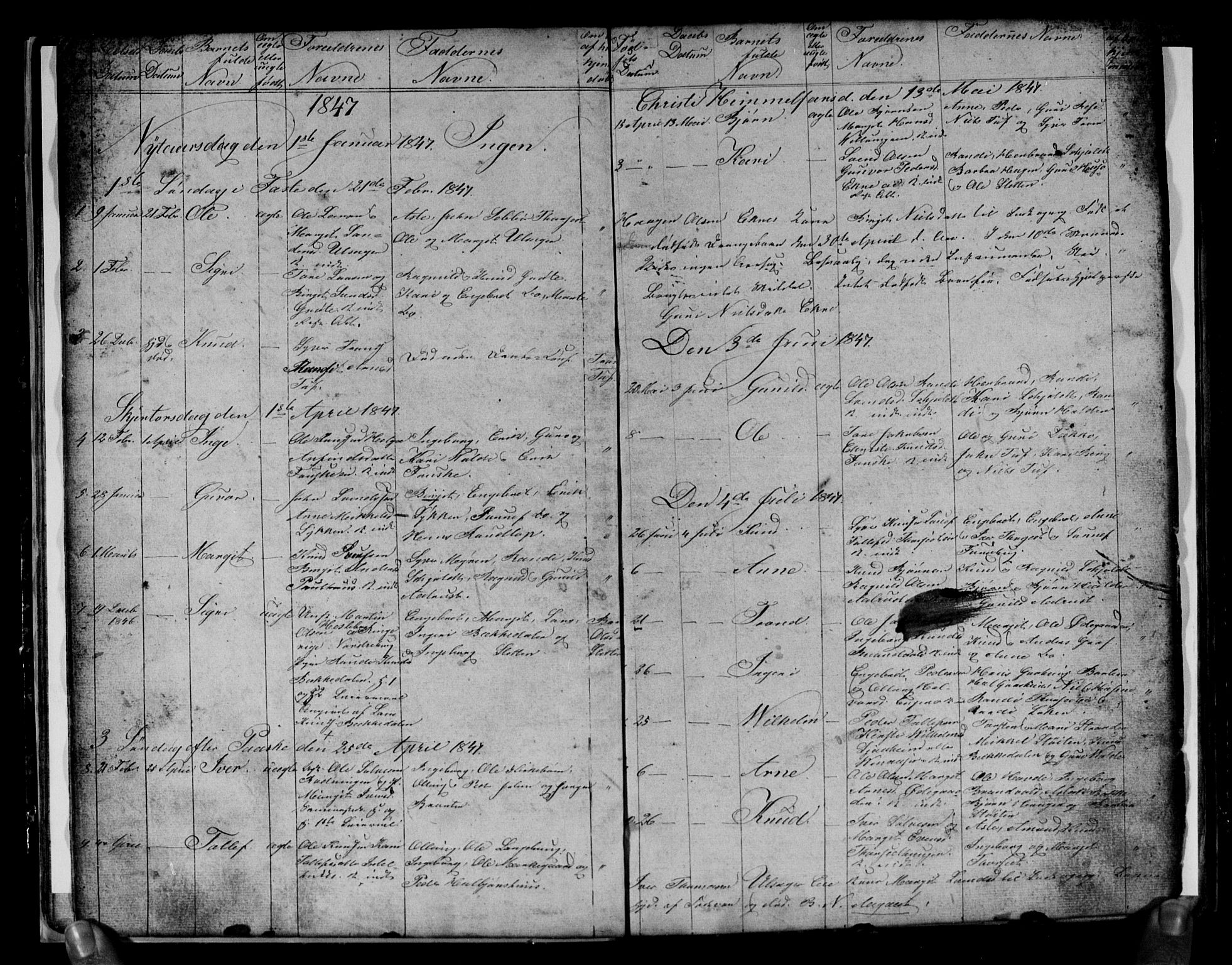 Gol kirkebøker, AV/SAKO-A-226/G/Gb/L0003: Parish register (copy) no. II 3, 1844-1858, p. 16-17