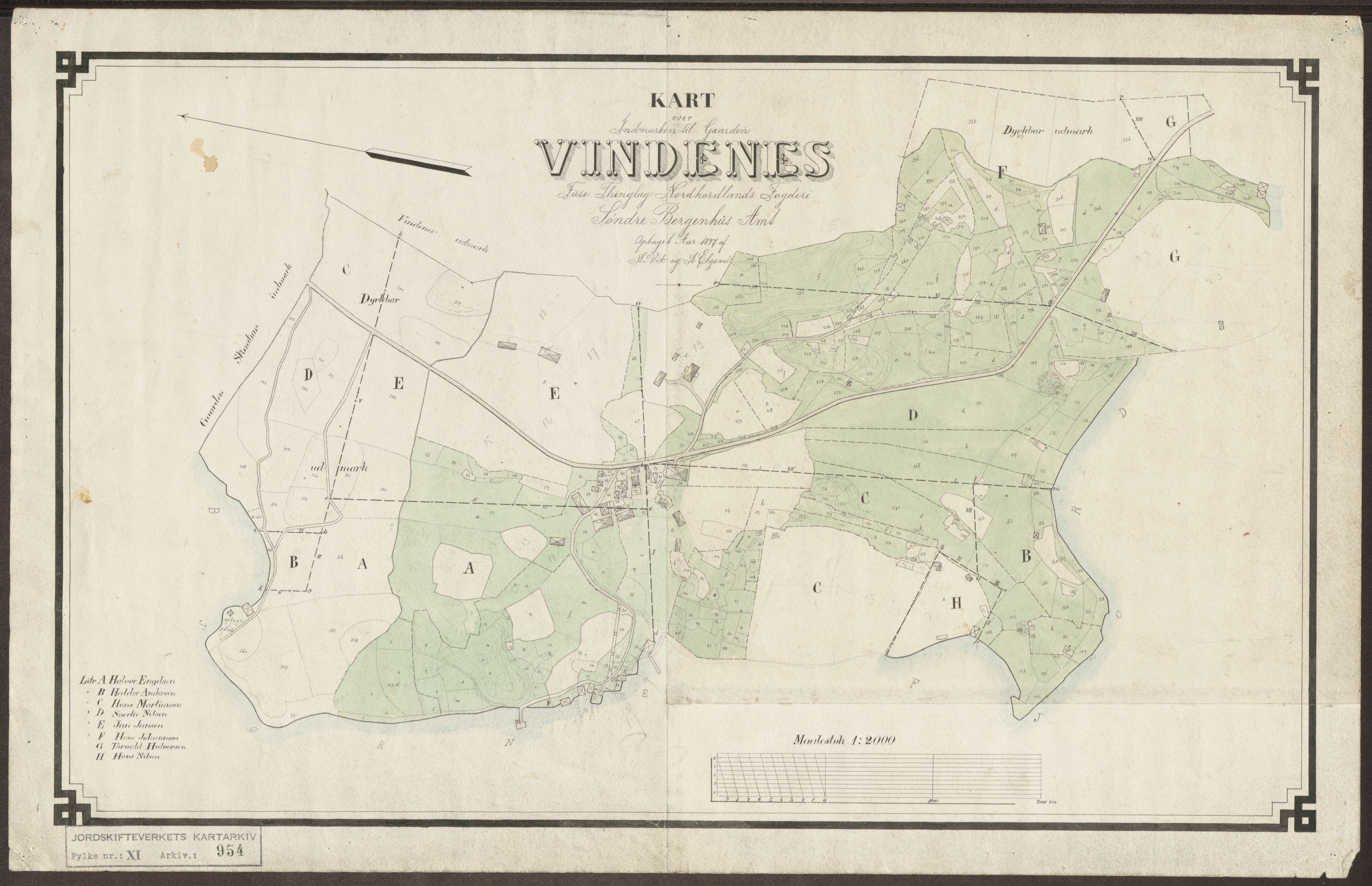 Jordskifteverkets kartarkiv, AV/RA-S-3929/T, 1859-1988, p. 1099