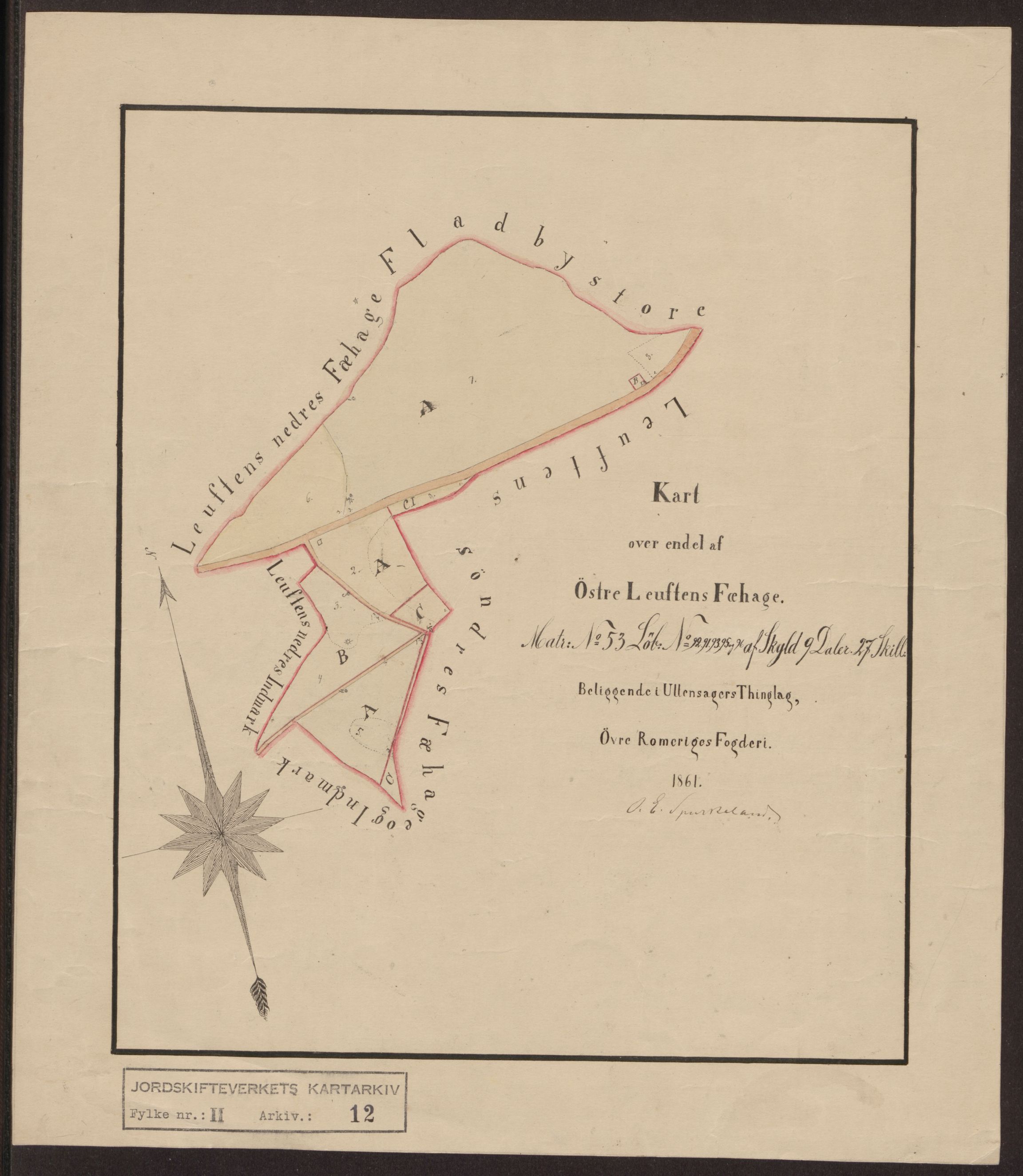 Jordskifteverkets kartarkiv, AV/RA-S-3929/T, 1859-1988, p. 26