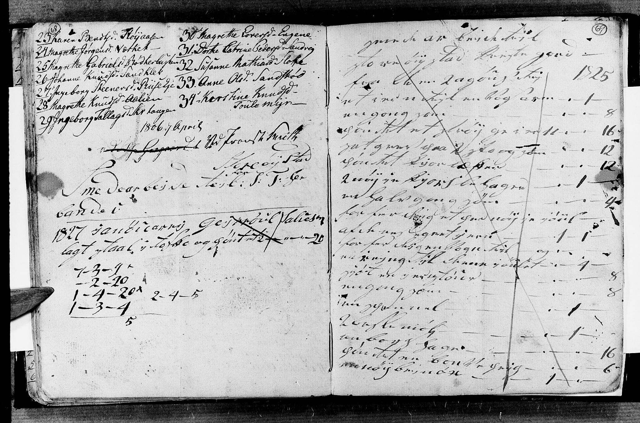 Øyestad sokneprestkontor, AV/SAK-1111-0049/F/Fa/L0010: Parish register (official) no. A 10, 1774-1810, p. 68-69