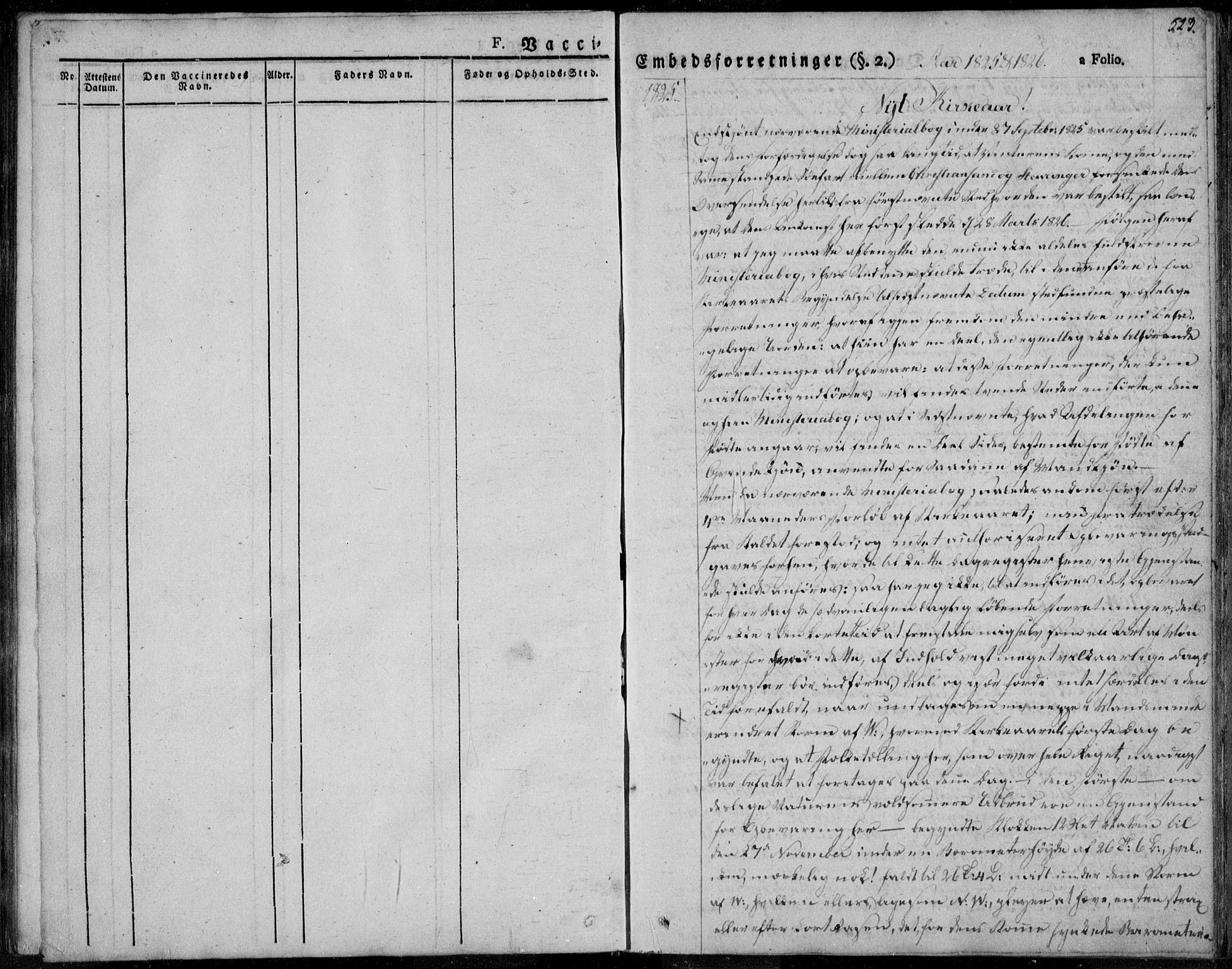 Avaldsnes sokneprestkontor, AV/SAST-A -101851/H/Ha/Haa/L0005: Parish register (official) no. A 5.2, 1825-1841, p. 523