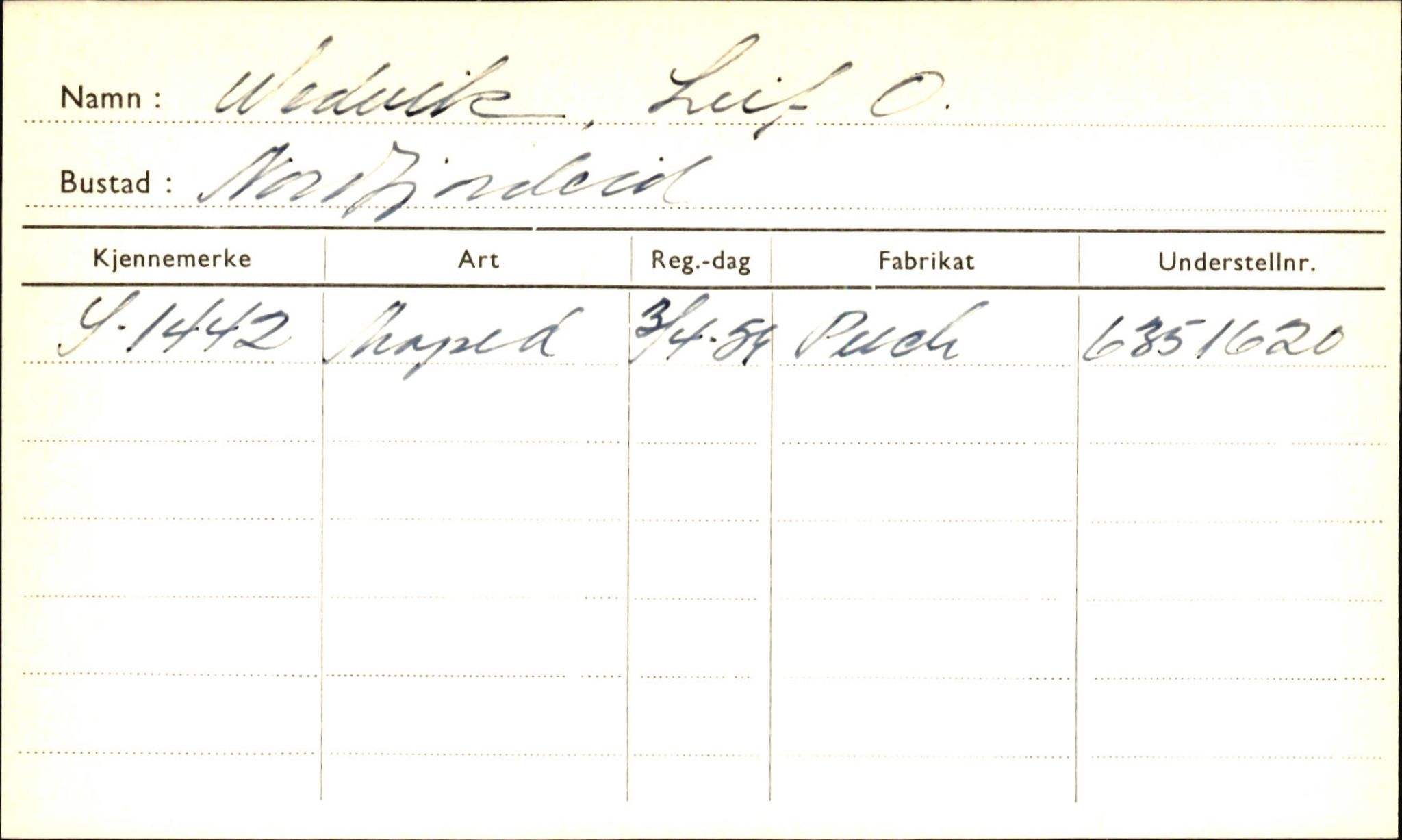 Statens vegvesen, Sogn og Fjordane vegkontor, AV/SAB-A-5301/4/F/L0002: Eigarregister Fjordane til 1.6.1961, 1930-1961, p. 580