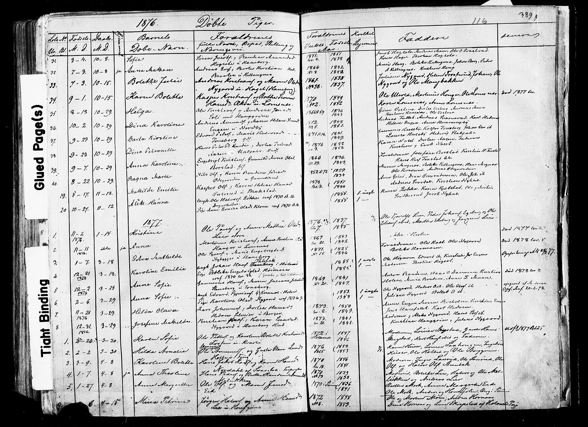 Aurskog prestekontor Kirkebøker, SAO/A-10304a/F/Fa/L0007: Parish register (official) no. I 7, 1854-1877, p. 389g