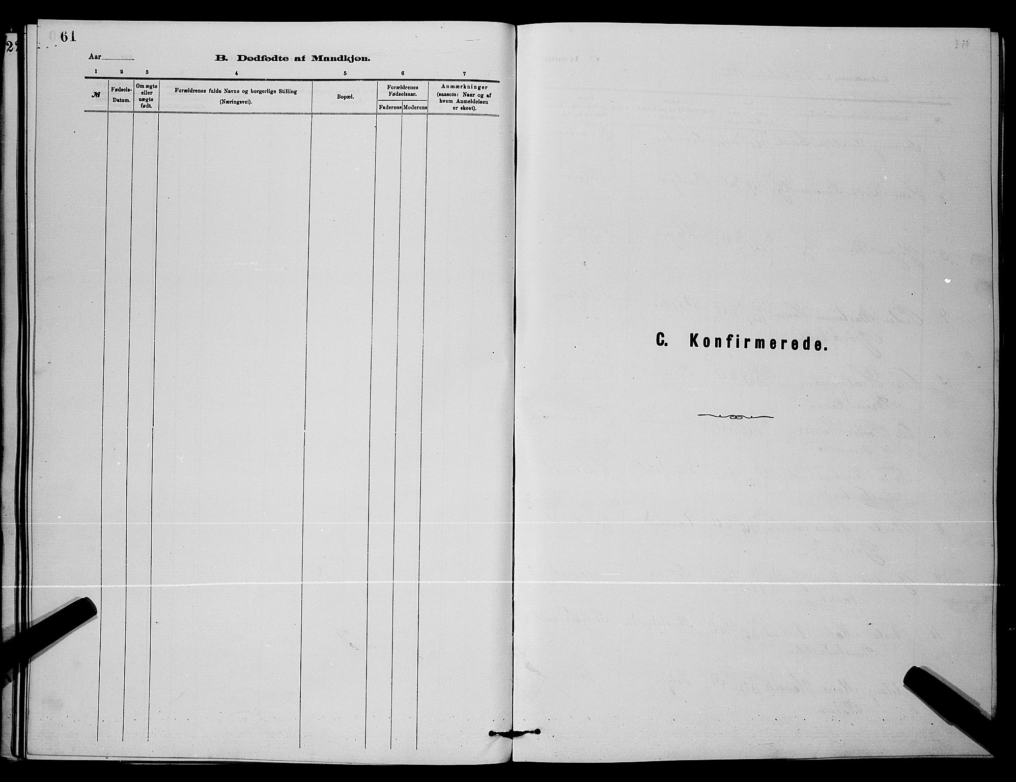 Holla kirkebøker, SAKO/A-272/G/Gb/L0001: Parish register (copy) no. II 1, 1882-1897, p. 61