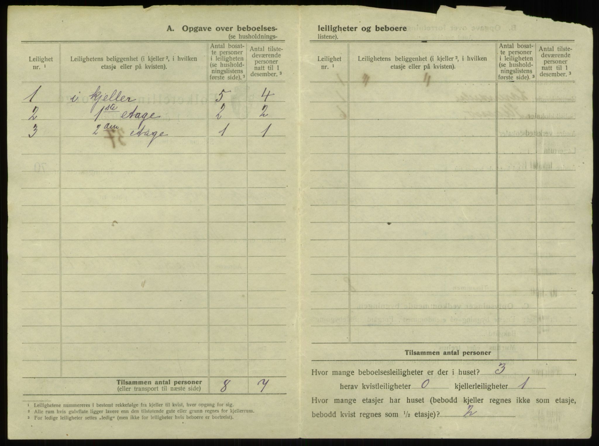 SAB, 1920 census for Bergen, 1920, p. 6348