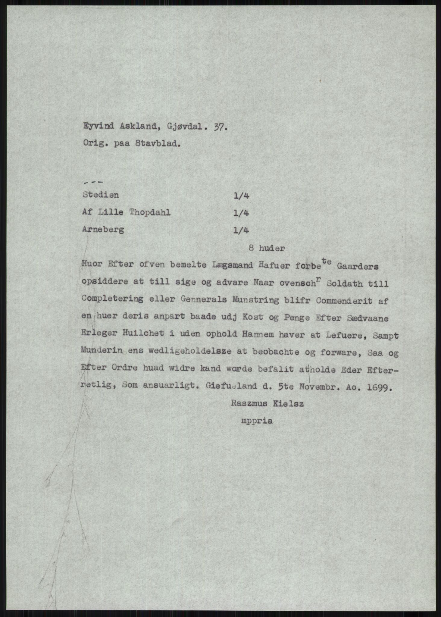 Samlinger til kildeutgivelse, Diplomavskriftsamlingen, AV/RA-EA-4053/H/Ha, p. 188