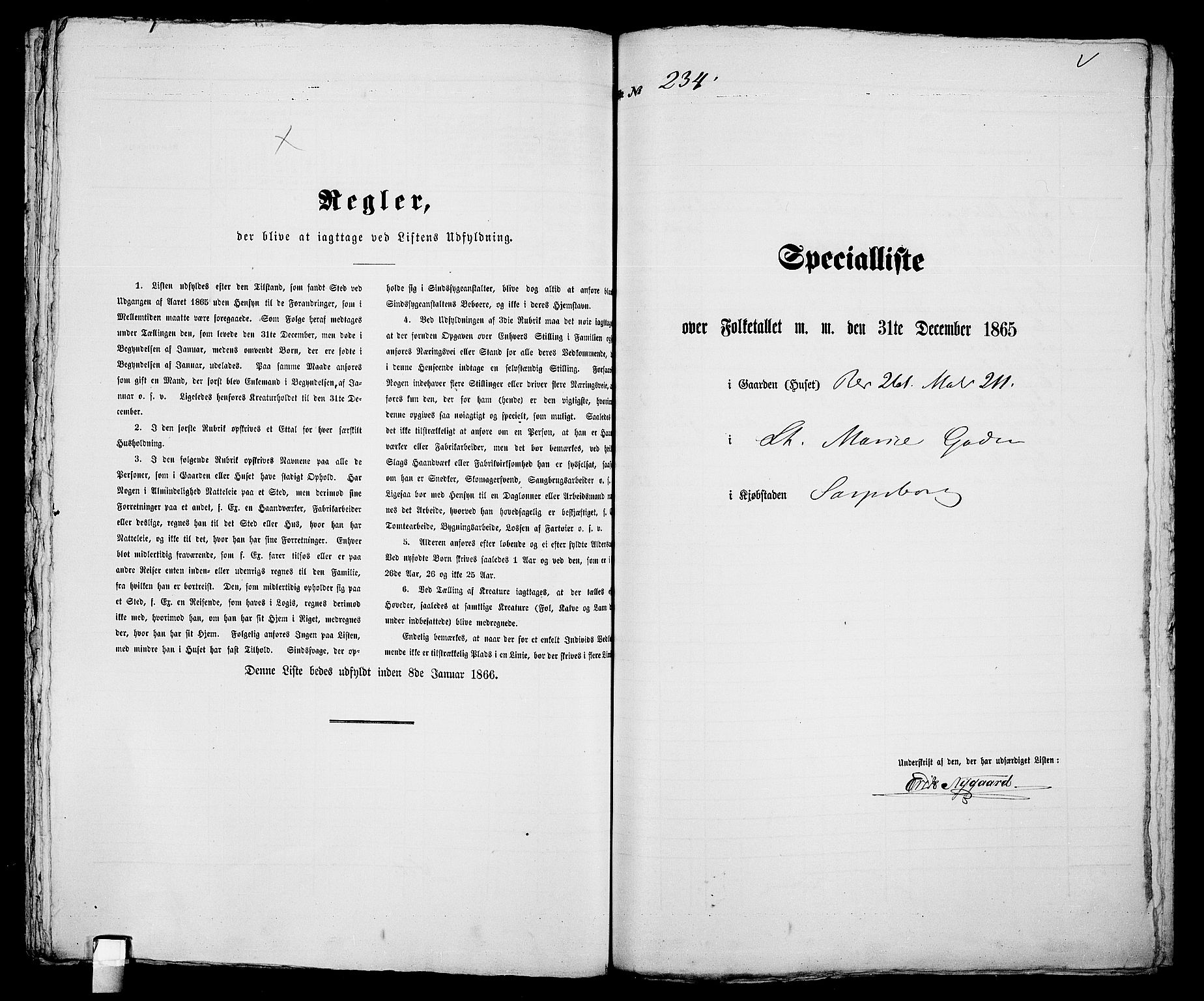 RA, 1865 census for Sarpsborg, 1865, p. 475