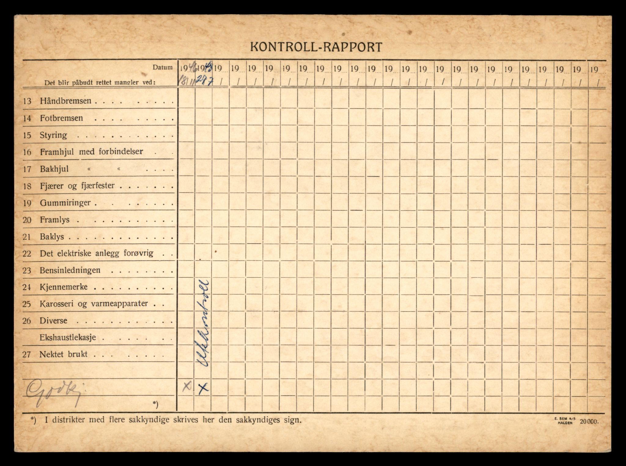 Møre og Romsdal vegkontor - Ålesund trafikkstasjon, SAT/A-4099/F/Fe/L0035: Registreringskort for kjøretøy T 12653 - T 12829, 1927-1998, p. 1319