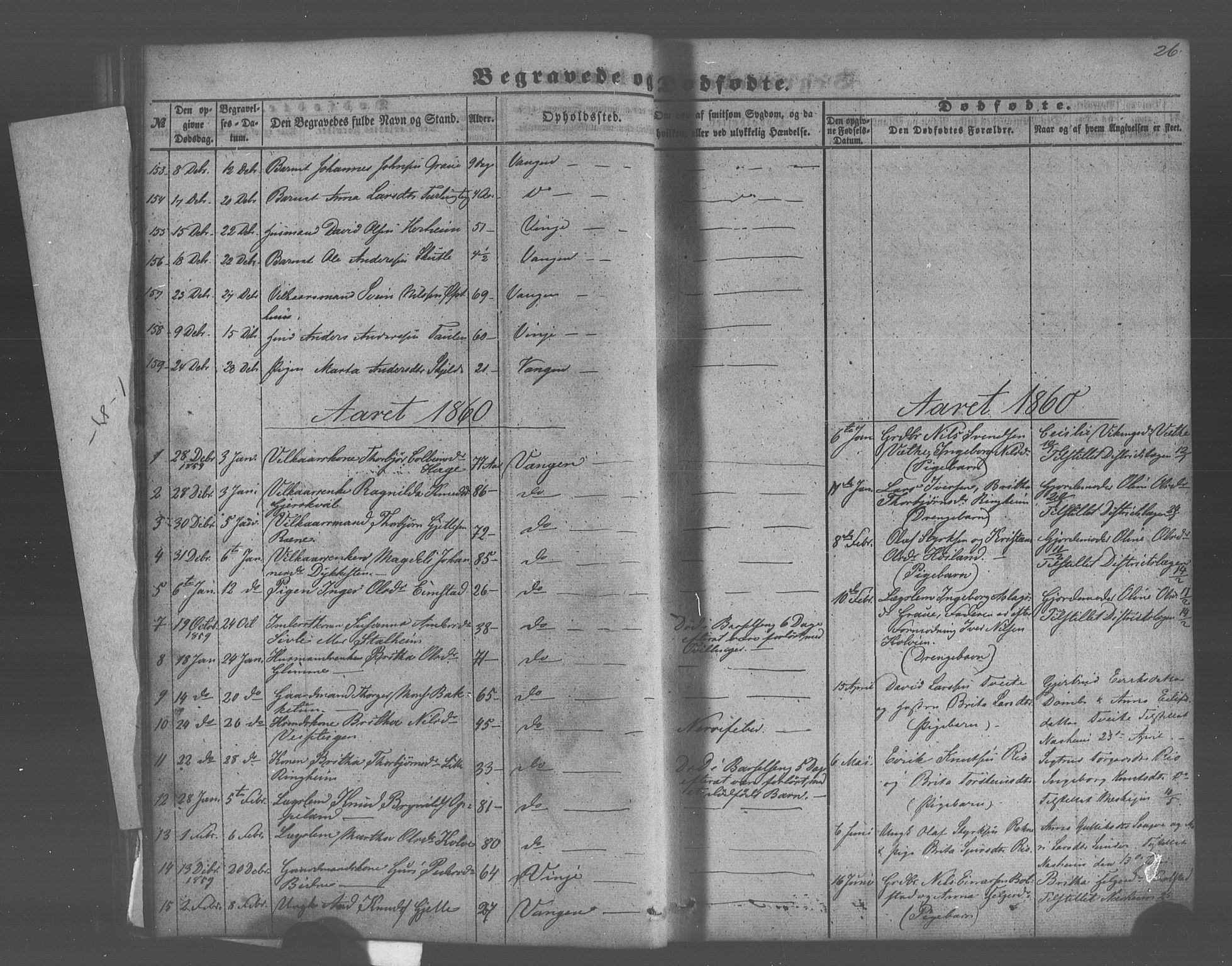 Voss sokneprestembete, AV/SAB-A-79001/H/Haa: Parish register (official) no. A 20, 1855-1886, p. 26