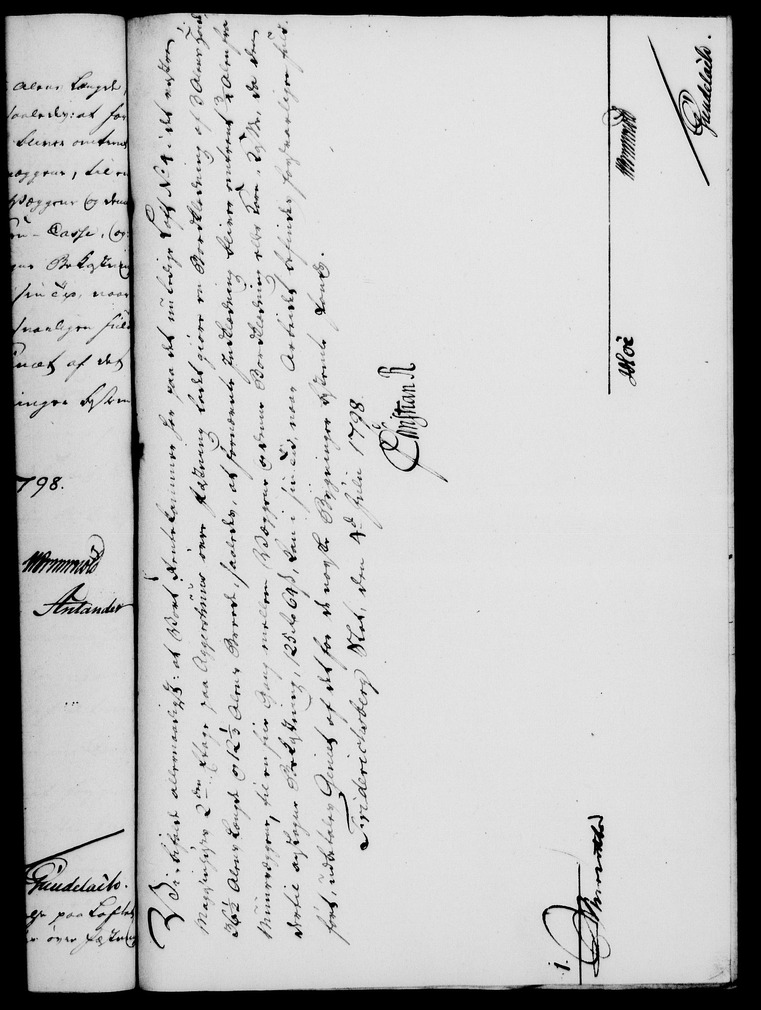 Rentekammeret, Kammerkanselliet, RA/EA-3111/G/Gf/Gfa/L0080: Norsk relasjons- og resolusjonsprotokoll (merket RK 52.80), 1798, p. 400
