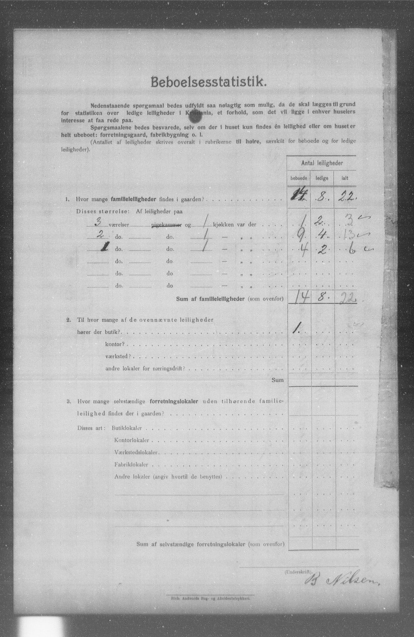 OBA, Municipal Census 1904 for Kristiania, 1904, p. 17820